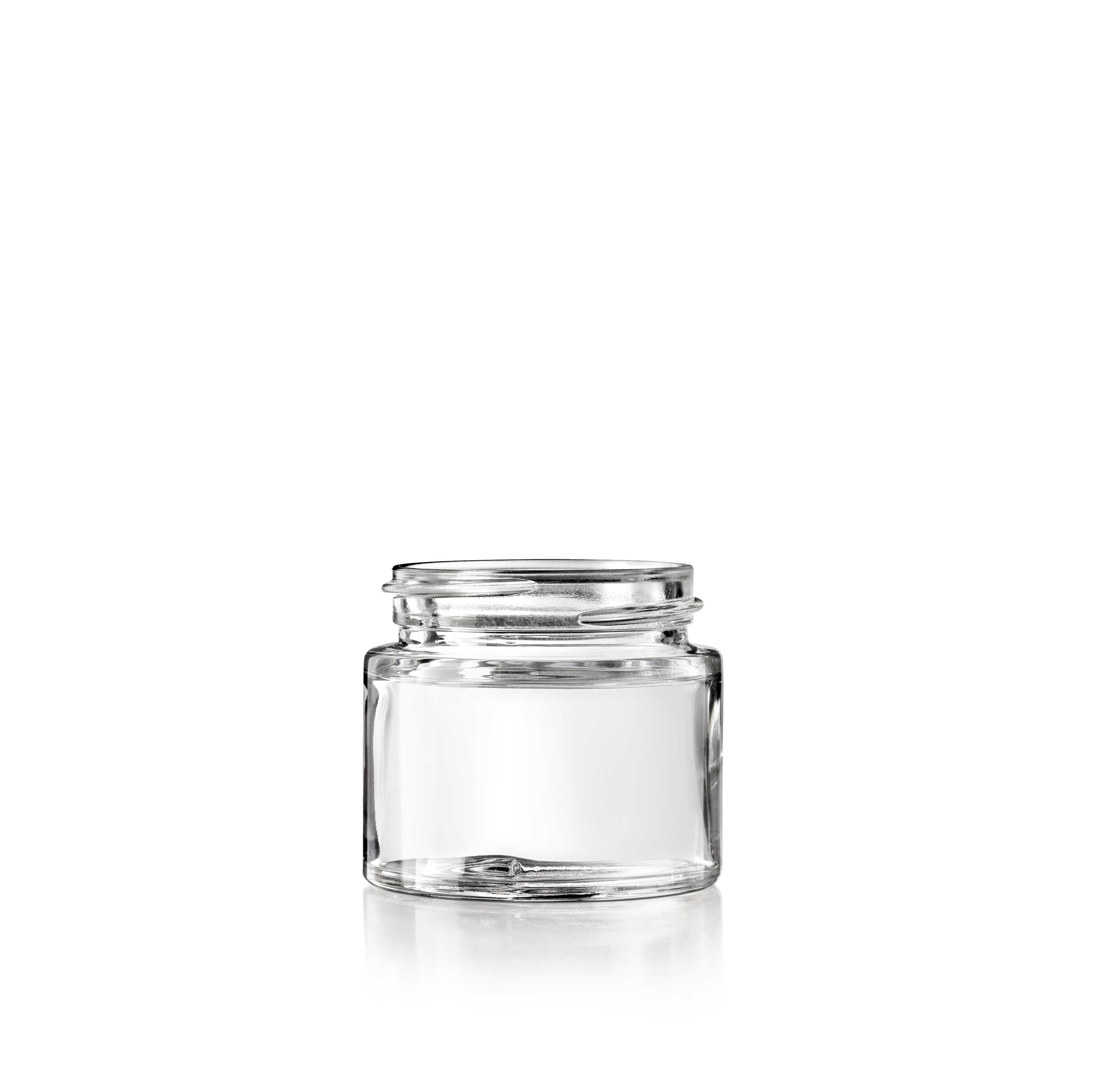 Cosmetic jar Lime 30 ml, 40/400, light weight, Flint