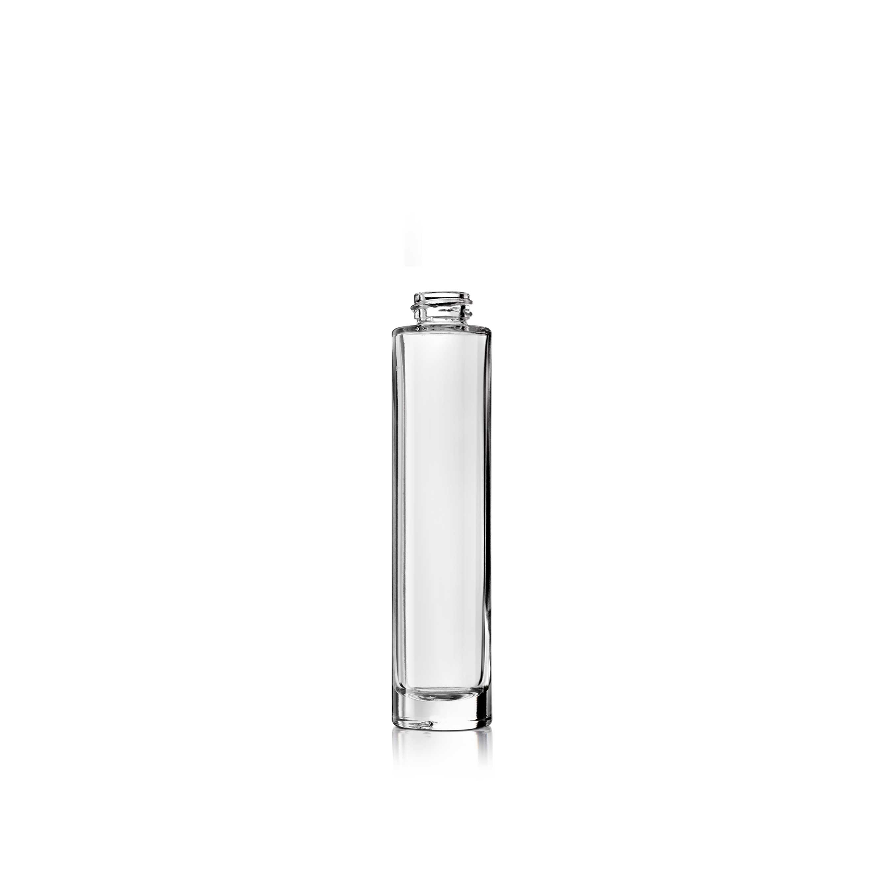 Cosmetic bottle Willow 30 ml, 18/400, with anti rotation nocks, Flint