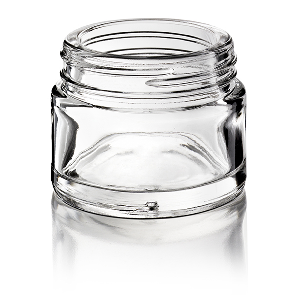 Cosmetic jar Aspen 50ml, 48 special thread, Flint