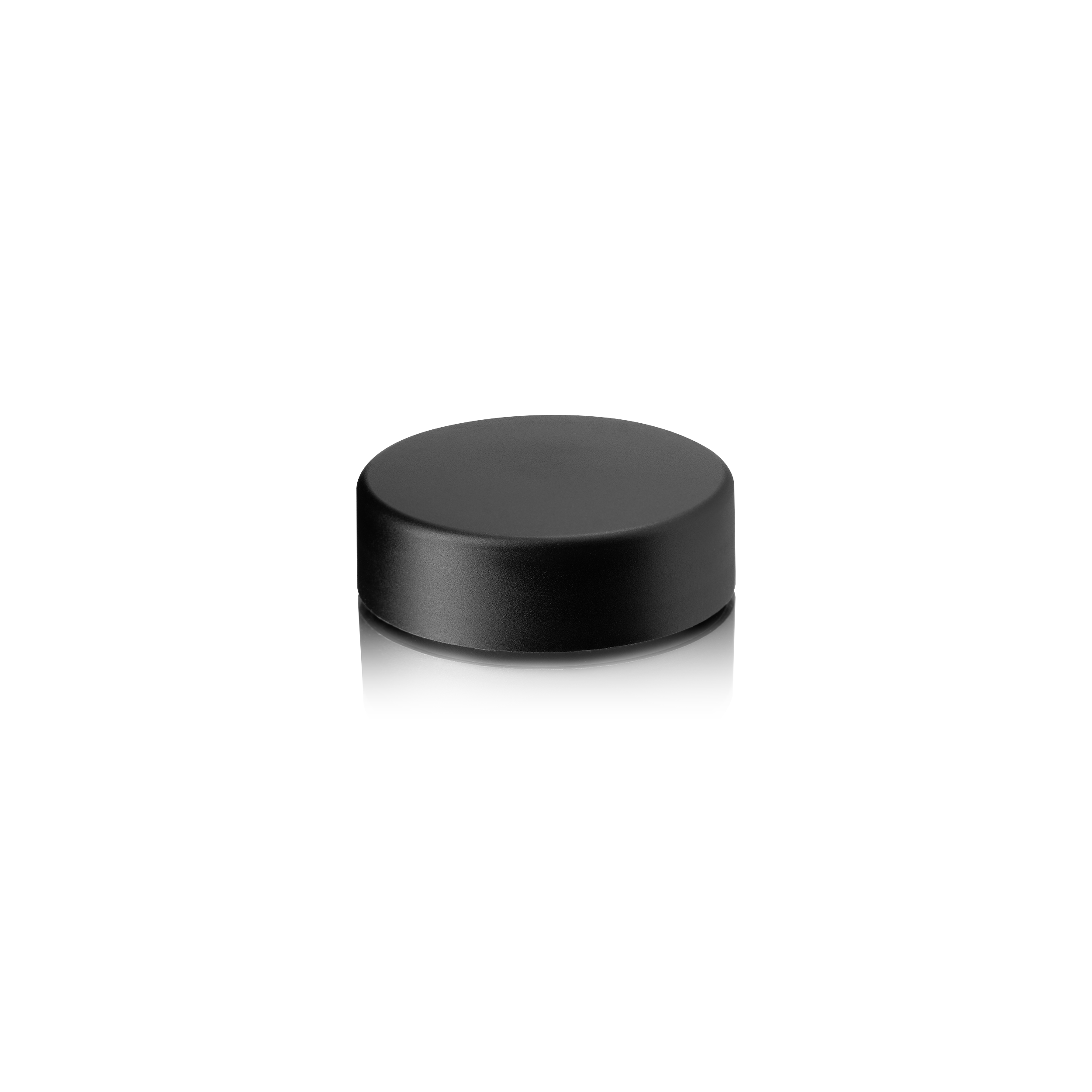 Lid Modern 48 special, PCR, black, matte finish, white inlay (Aspen 50) Lid Modern 48 special, PCR, black, matte finish, white inlay (Aspen 50)