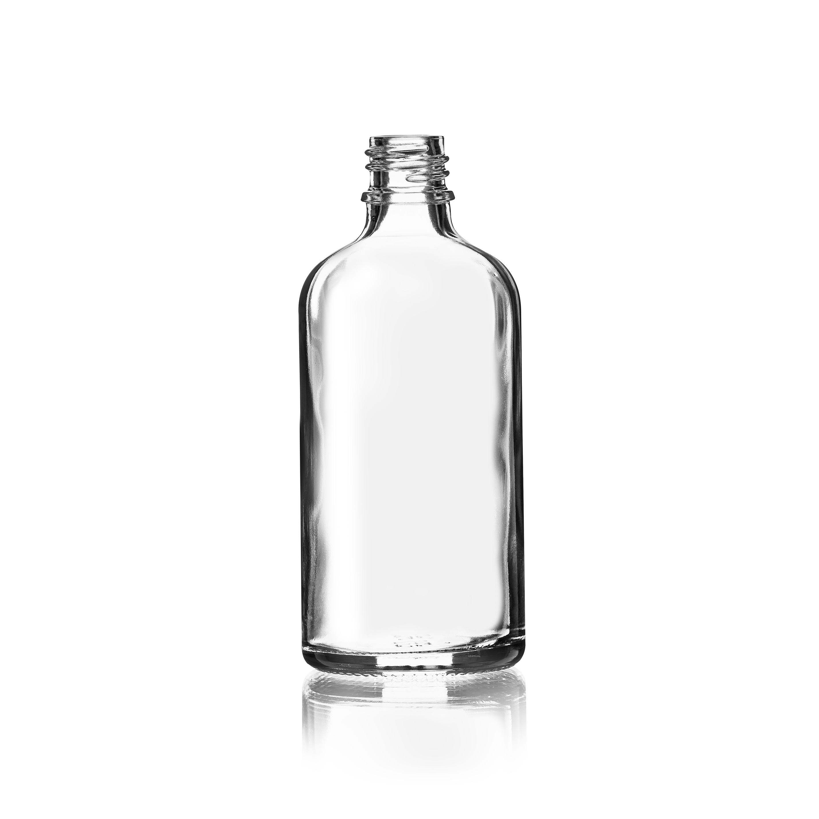 Dropper bottle Ginger 100 ml, DIN18, Flint