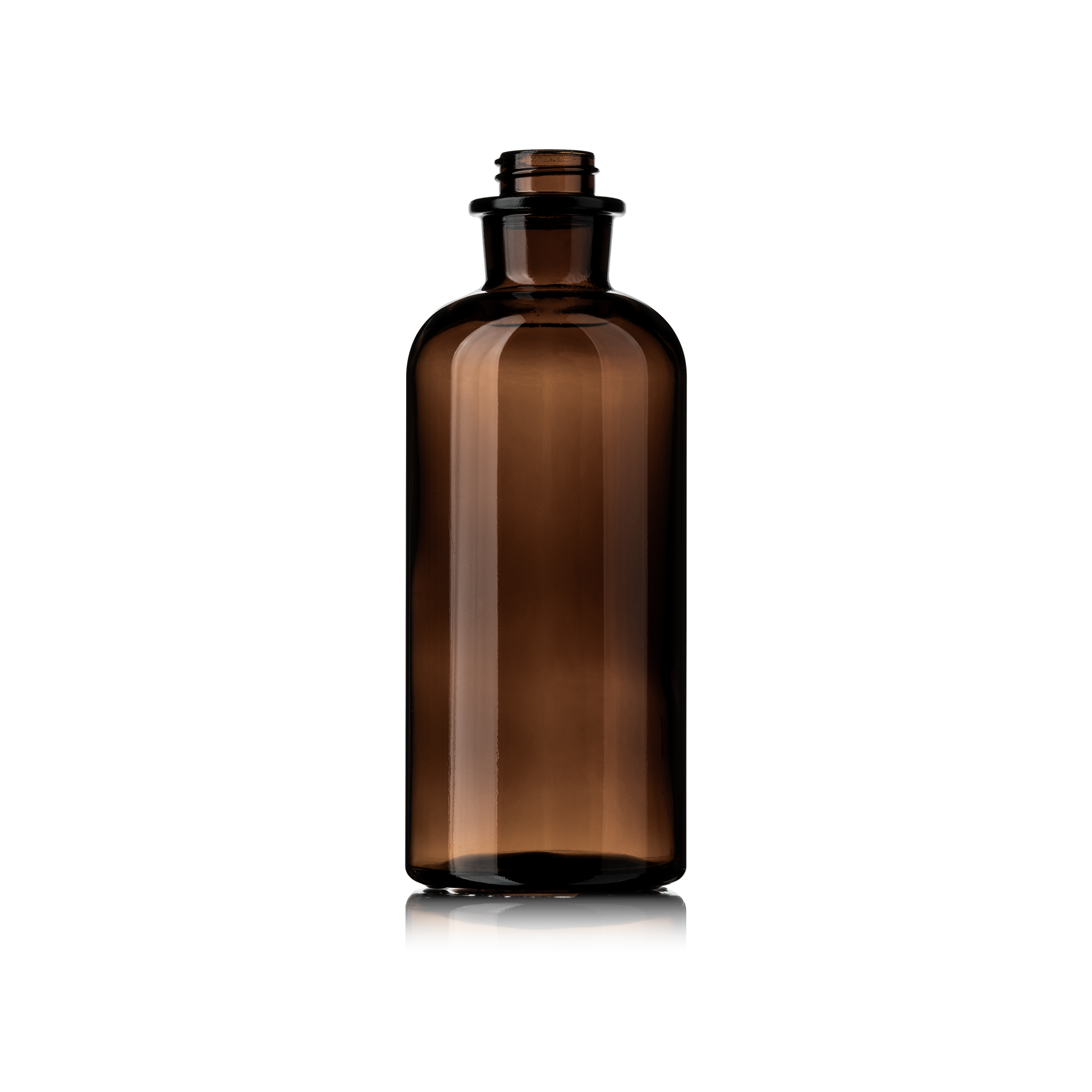 Cosmetic bottle Magister 200ml, 22/400, Amber Brown Cosmetic bottle Magister 200ml, 22/400, Amber Brown