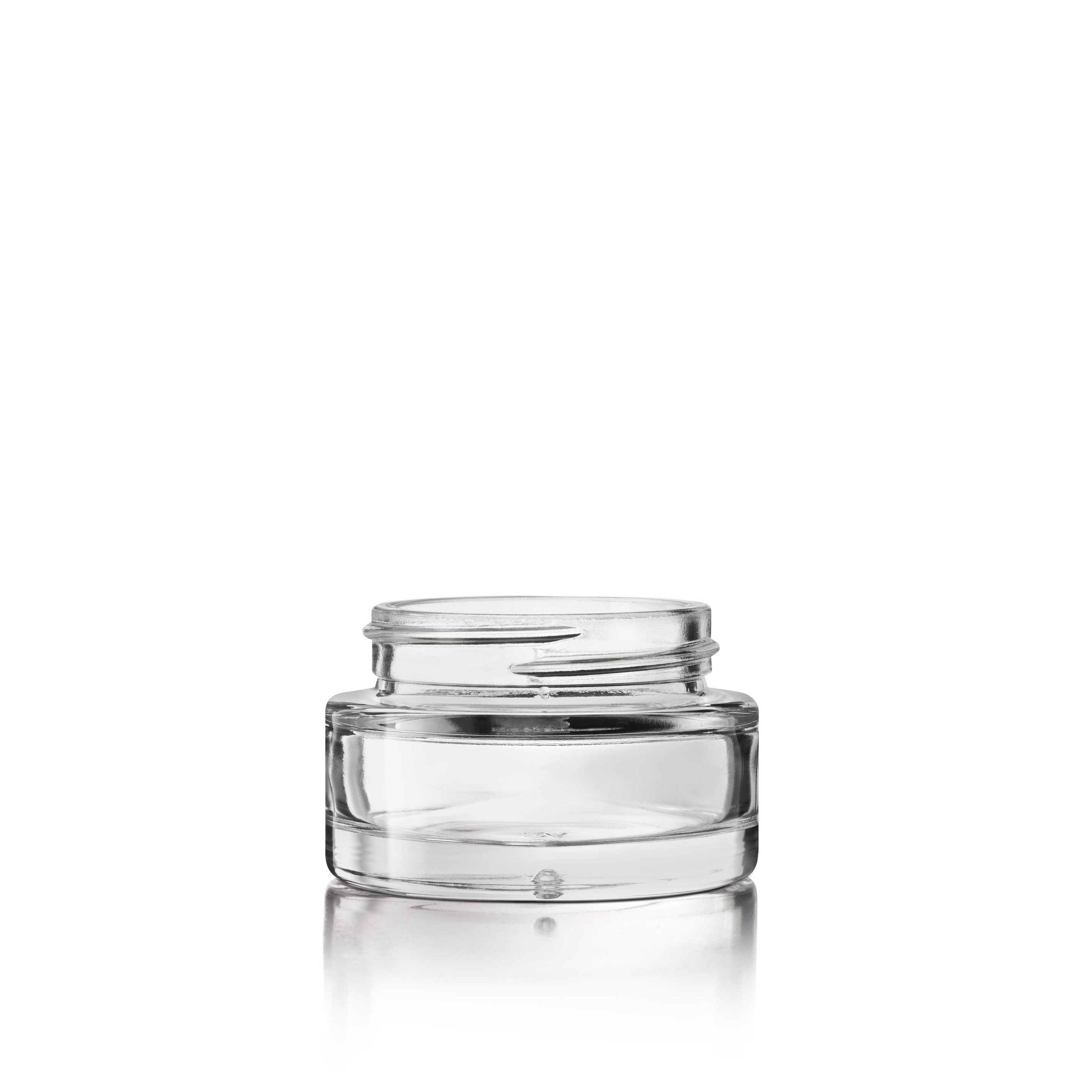 Cosmetic jar Camellia 30ml, 45 special thread, Flint  Cosmetic jar Camellia 30ml, 45 special thread, Flint