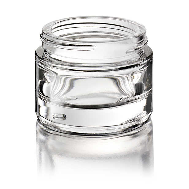 Cosmetic jar Aspen 30ml, 47 special thread, Flint