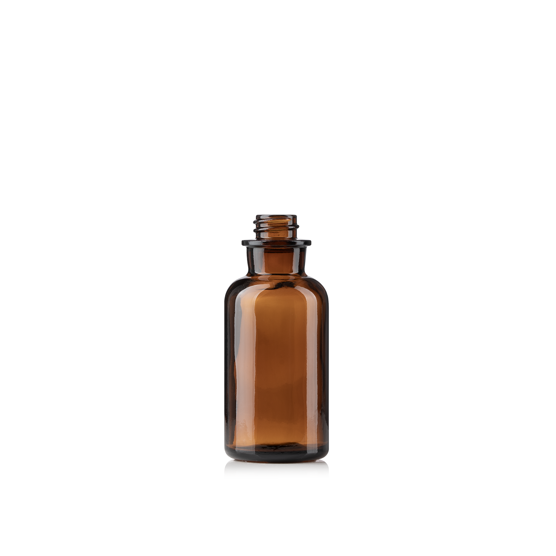 Cosmetic bottle Magister 50ml, 18/400, Amber Brown