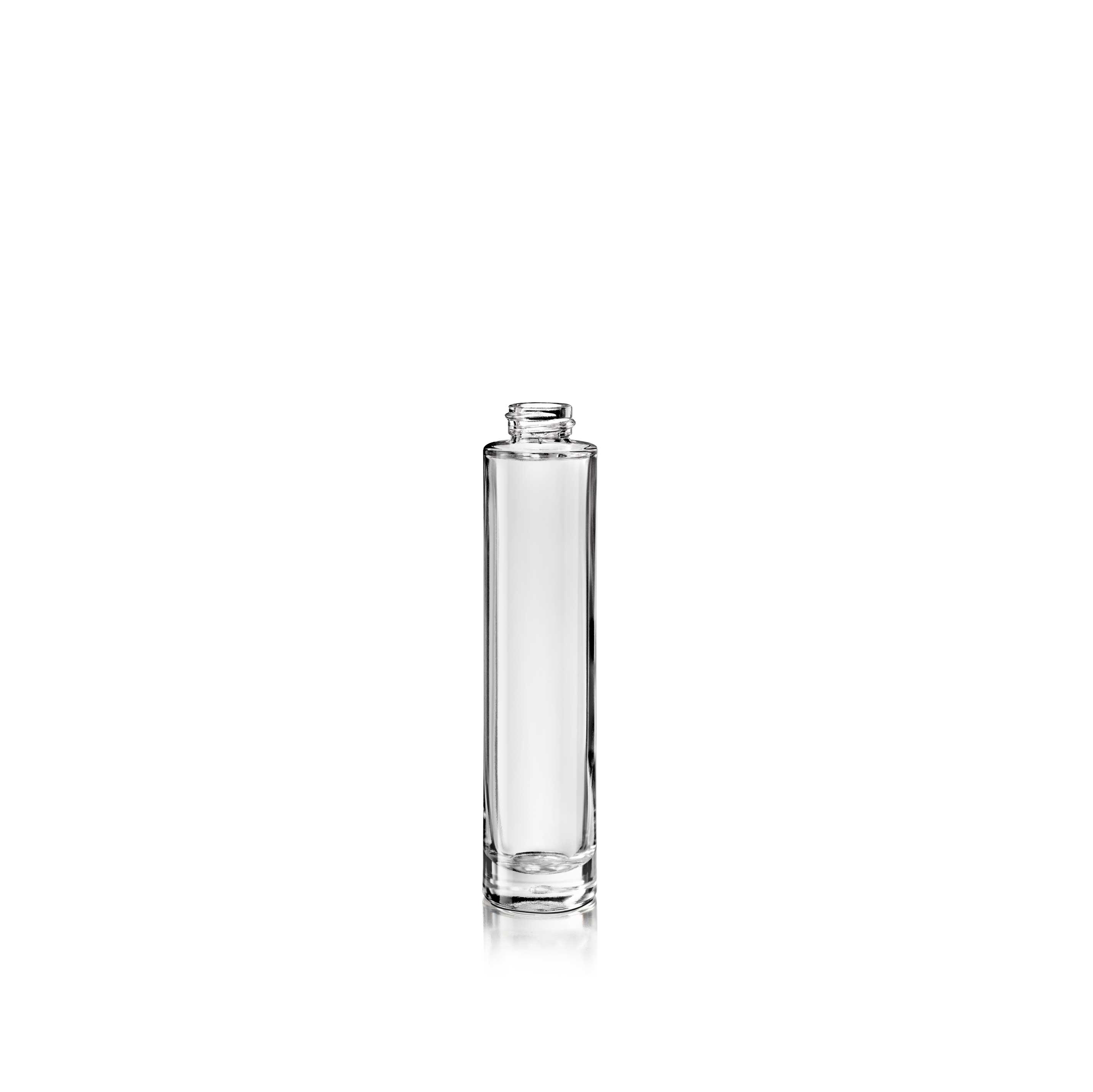 Cosmetic bottle Willow 30ml, 18/400, anti rotation nocks, Flint