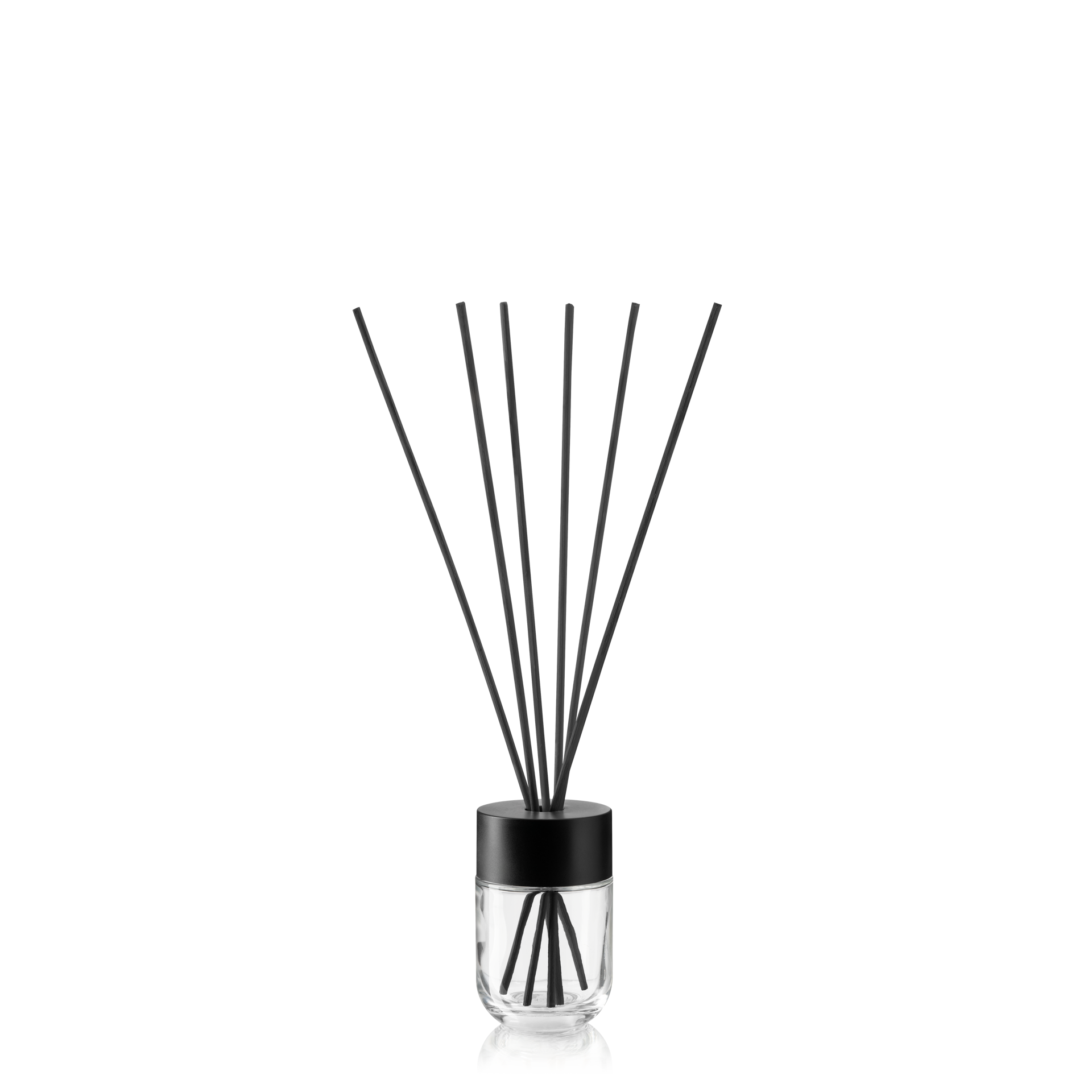 Diffuser sticks, rattan, black matte Type B, 3.5mm thick, 300mm, packed in bundles of 6 pieces