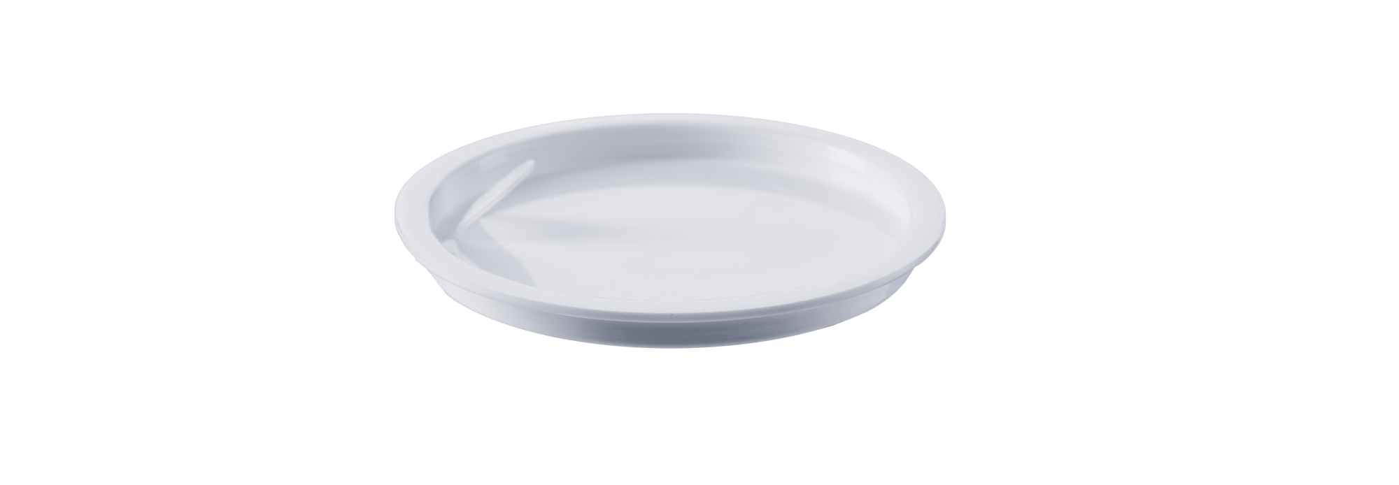 Disc liner, PP, white (Olive 15/Lime 30 tall)  Disc liner, PP, white (Olive 15/Lime 30 tall)