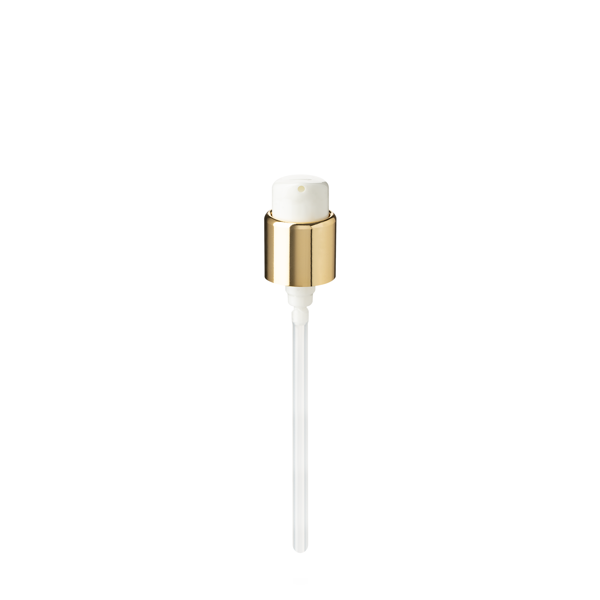 Lotion pump Metropolitan 18/400, PP/metal, gold shiny collar, dose 0.15ml, twist-lock (Willow 30) Lotion pump Metropolitan 18/400, PP/metal, gold shiny collar, dose 0.15ml, twist-lock (Willow 30)