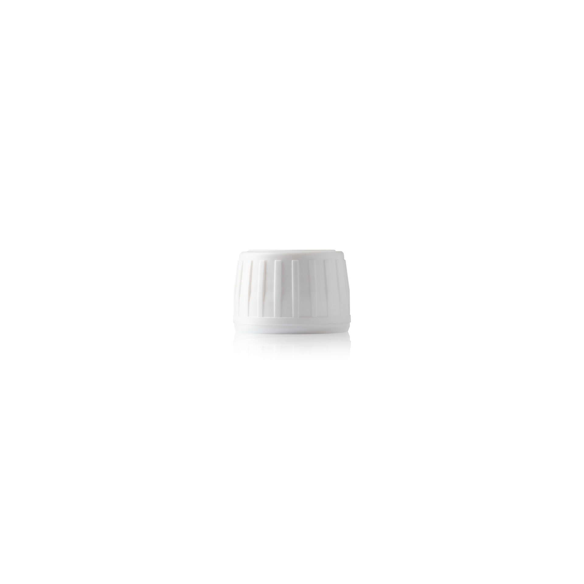 Screw cap tamper-evident PP28, III, PP, white, white PE inlay (Thyme)