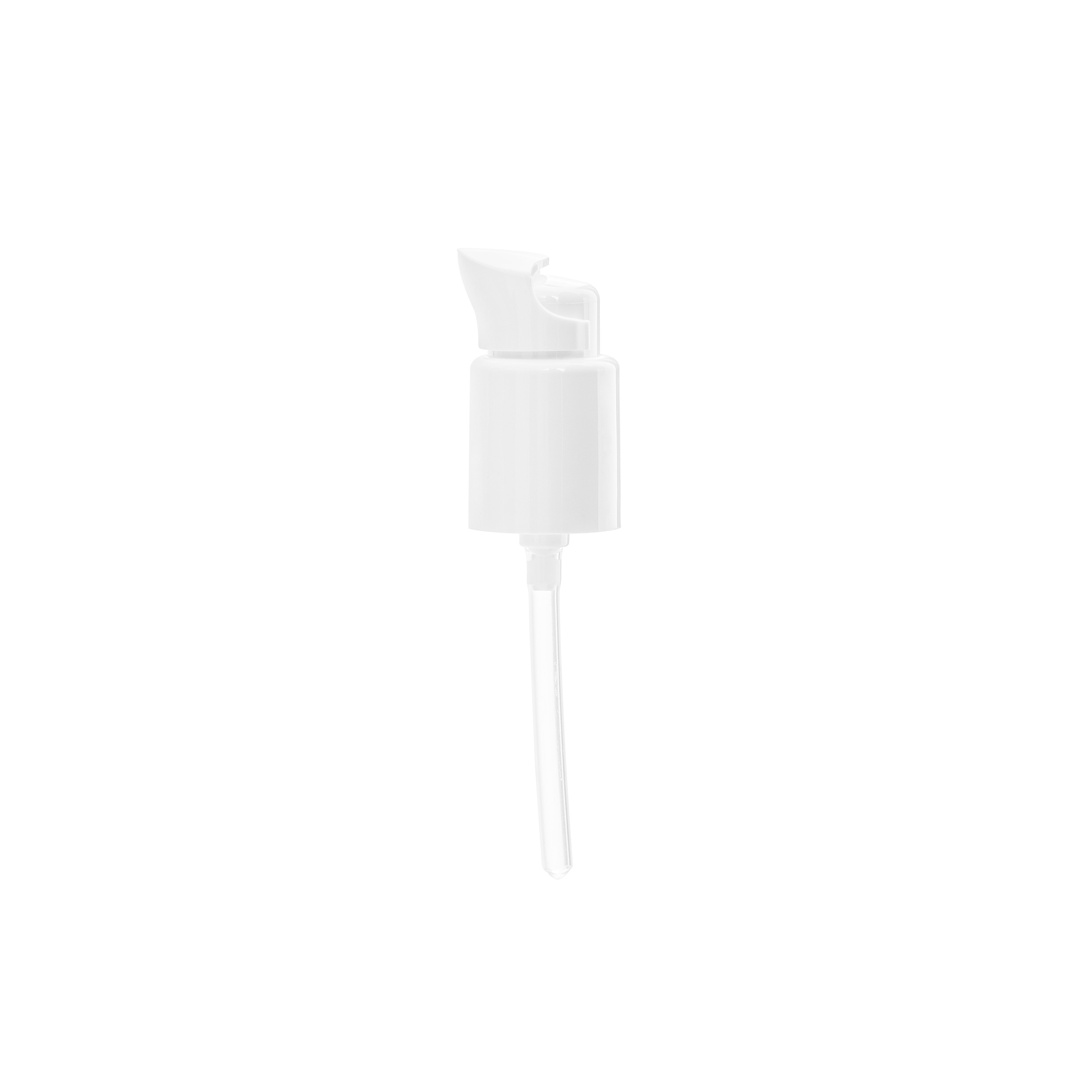 Lotion pump Metropolitan 18/415, PP, white, dose 0.15ml, white security clip (Laurel 15)