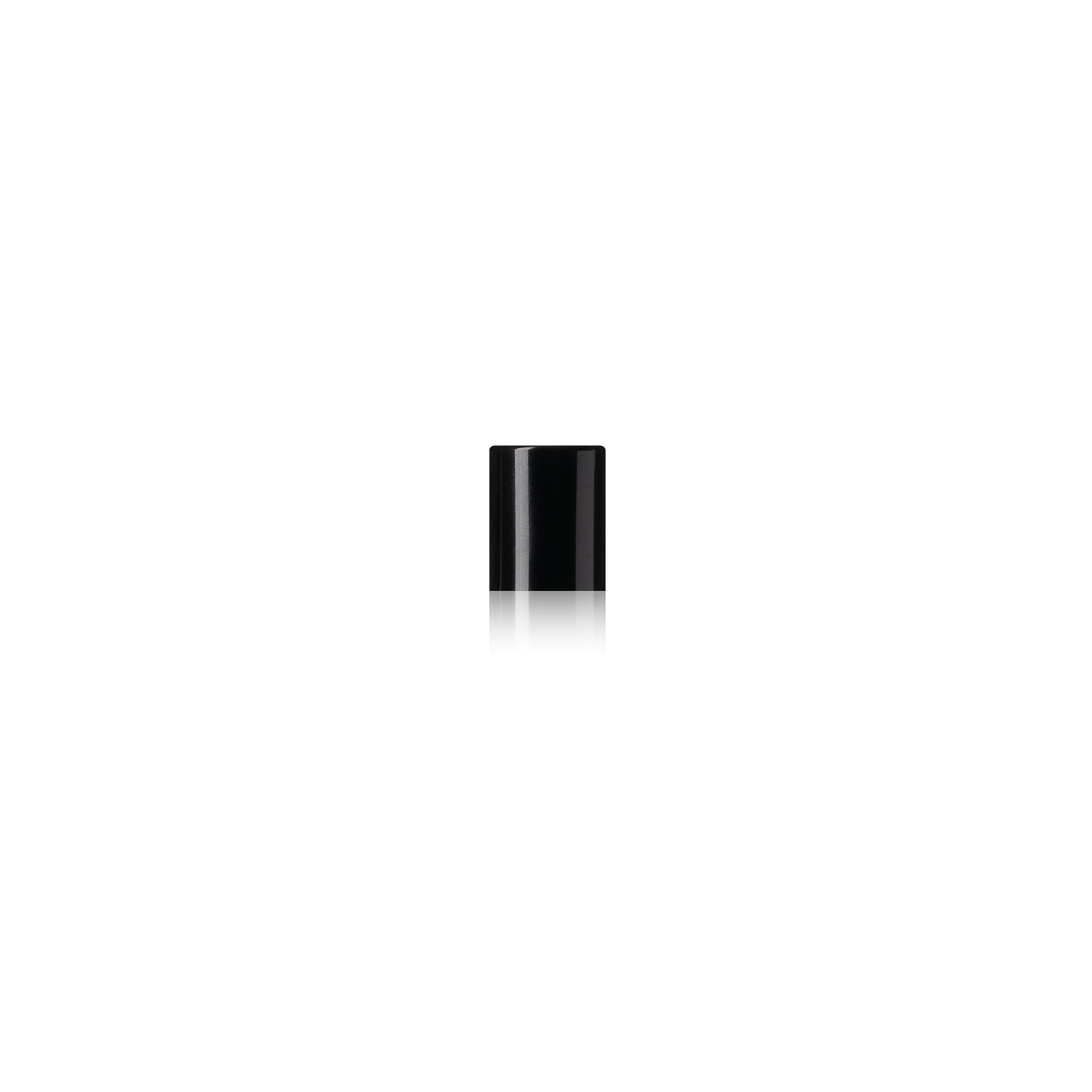 Overcap for perfume spray VP4, FEA15, aluminium, shiny black