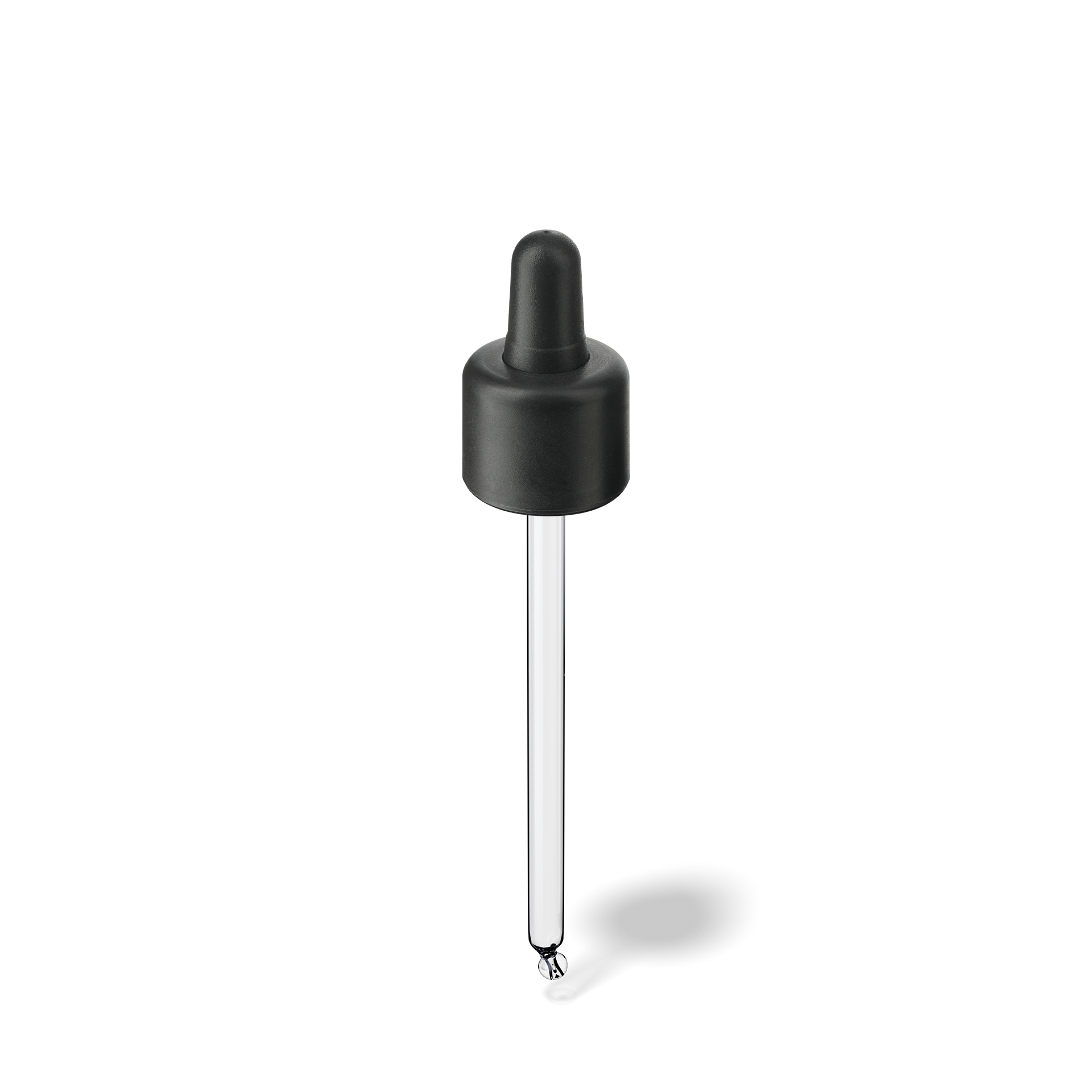 Pipette D06 black smooth, D18, TE-b, Bulb TPEs-b 1.0, Tip bent ball 1.0, GIN50