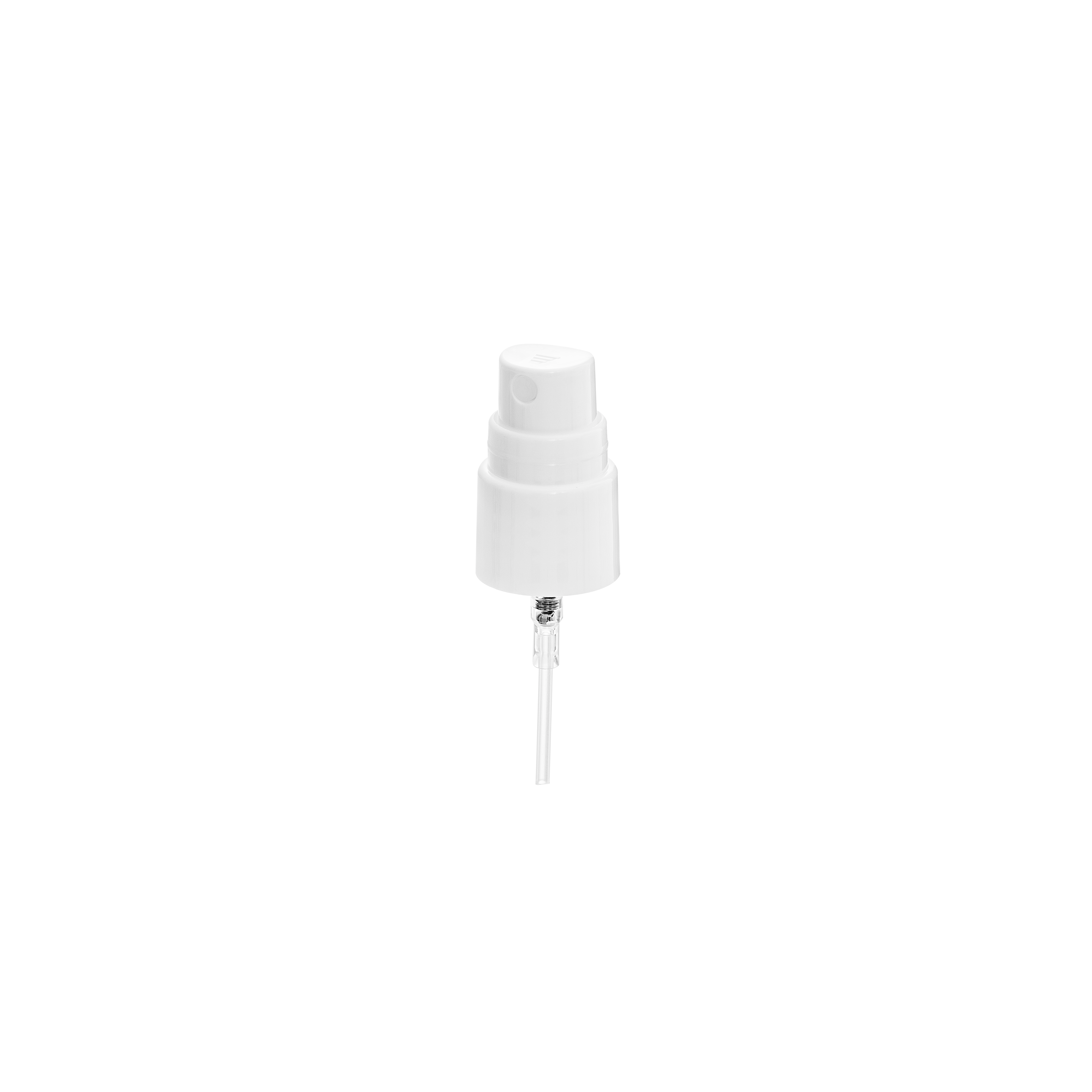 Mist sprayer Sinfonia, 24/410, PP, white, glossy finish, dose 0.19 ml, with white overcap for Linden 237 ml