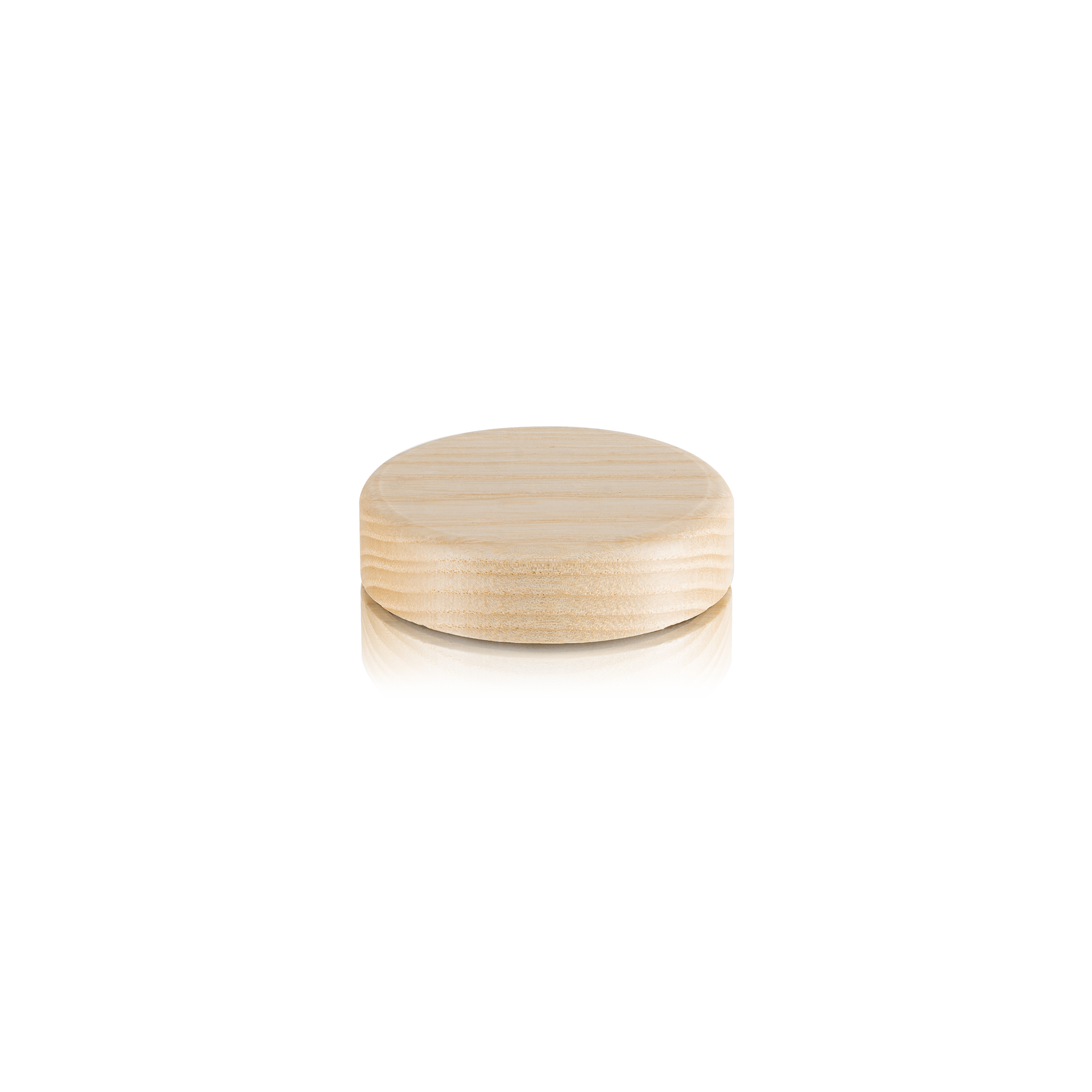 Lid Modern 53/400, wood ash, natural, white inlay (Magister 100)