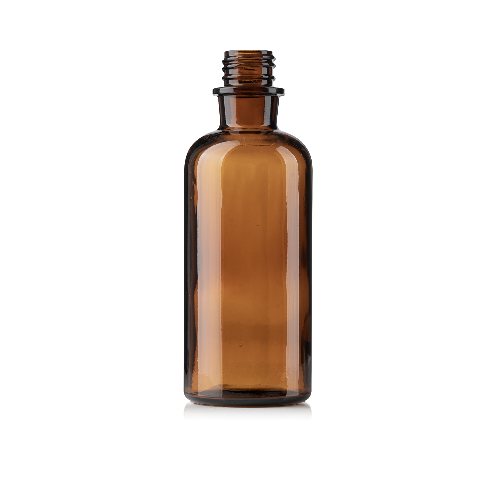 Cosmetic bottle Magister 200ml, 24/410, Amber Brown