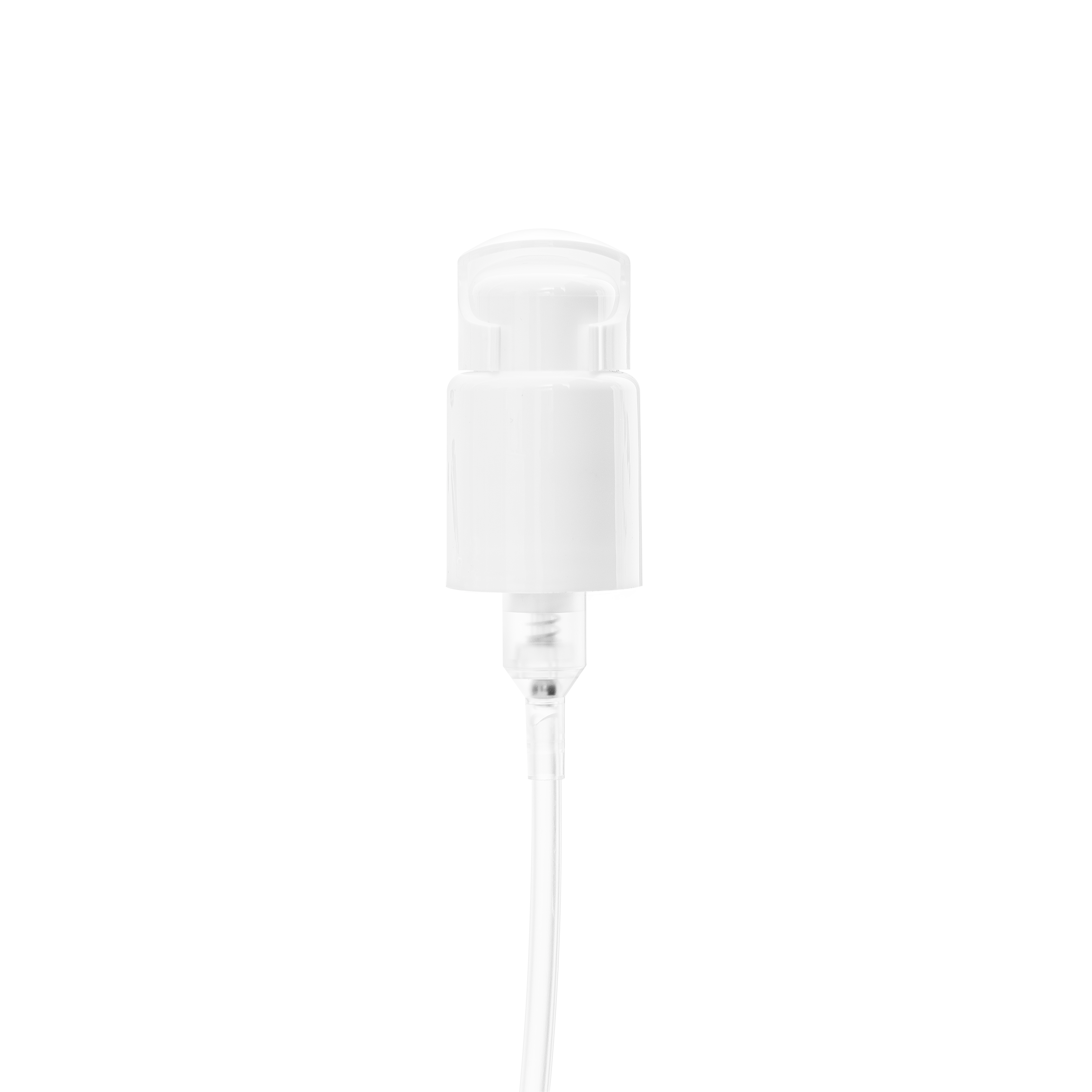 Lotion pump Metropolitan 24/410, PP, white, dose 0.50ml, white security clip (Laurel/Luna 200)