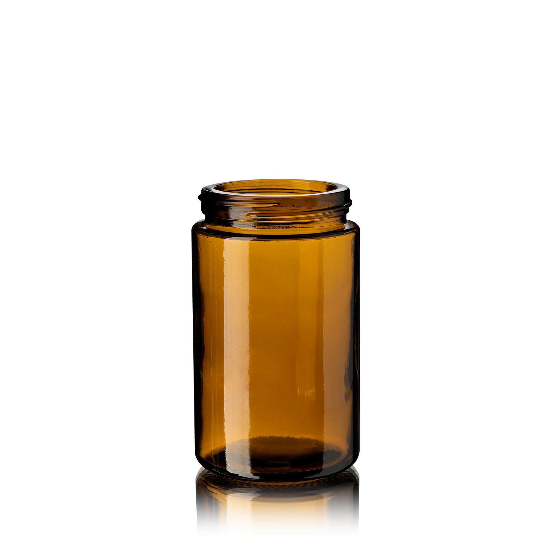 Wide neck jar Viola 250ml, 70/400, Amber Wide neck jar Viola 250ml, 70/400, Amber