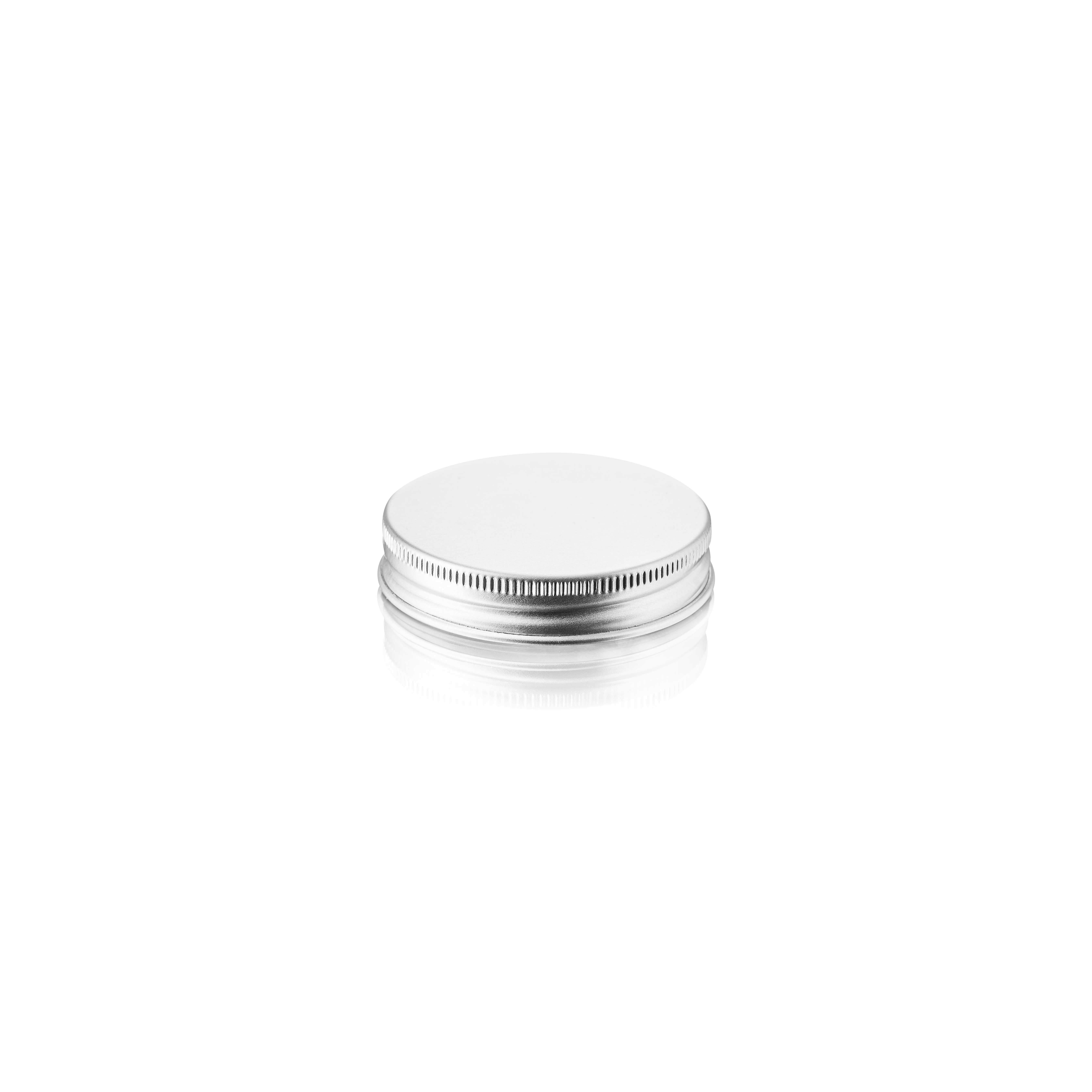 Screw cap Clio 268, 53/400, aluminium, silver with white inlay for Violette 150