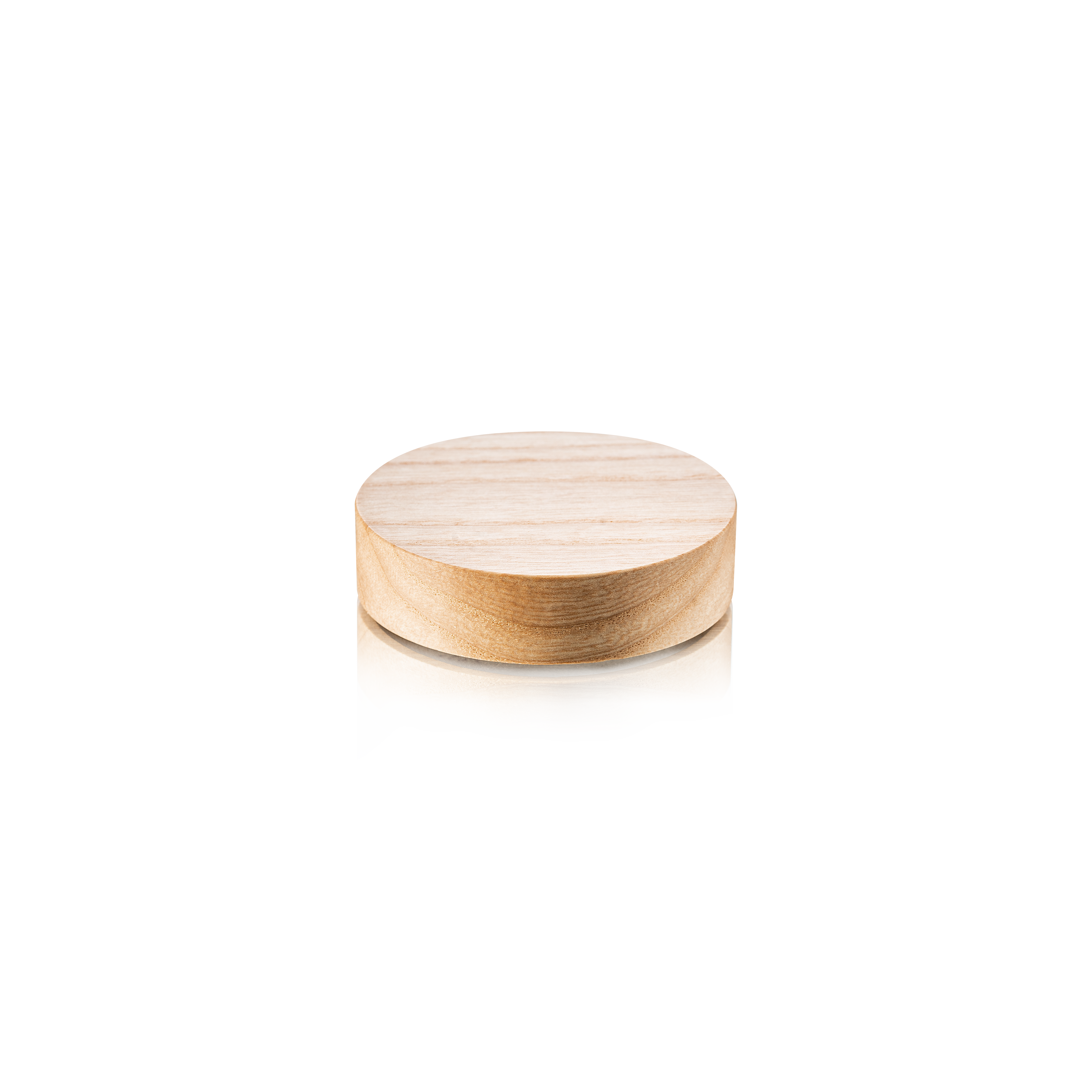 Lid Modern 58/400, wood, light ash, with sealing disc for Olive 50 ml & 100 ml Lid Modern 58/400, wood, light ash, with sealing disc for Olive 50 ml & 100 ml