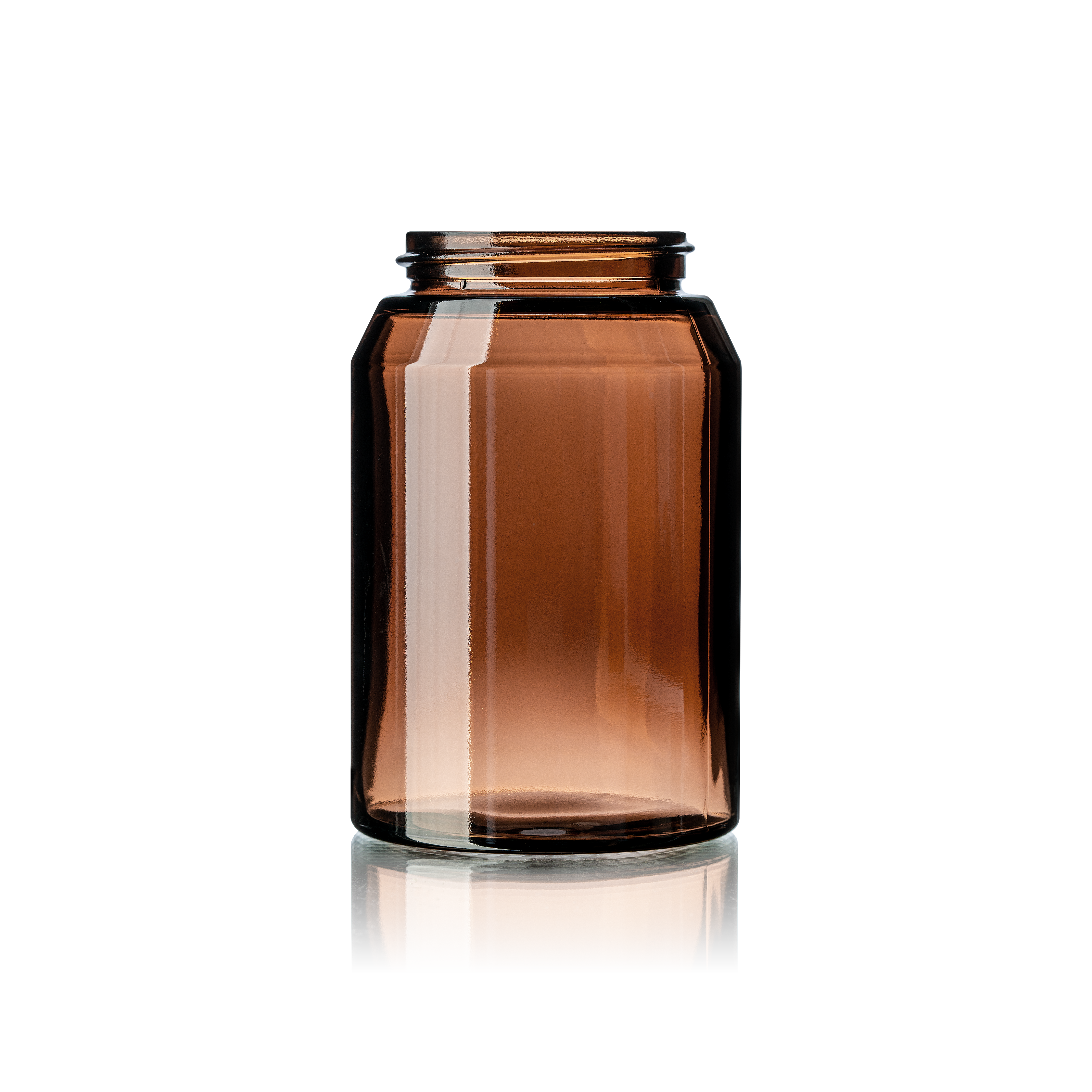 Vitamin jar Rue 190ml, 48/400, Brown