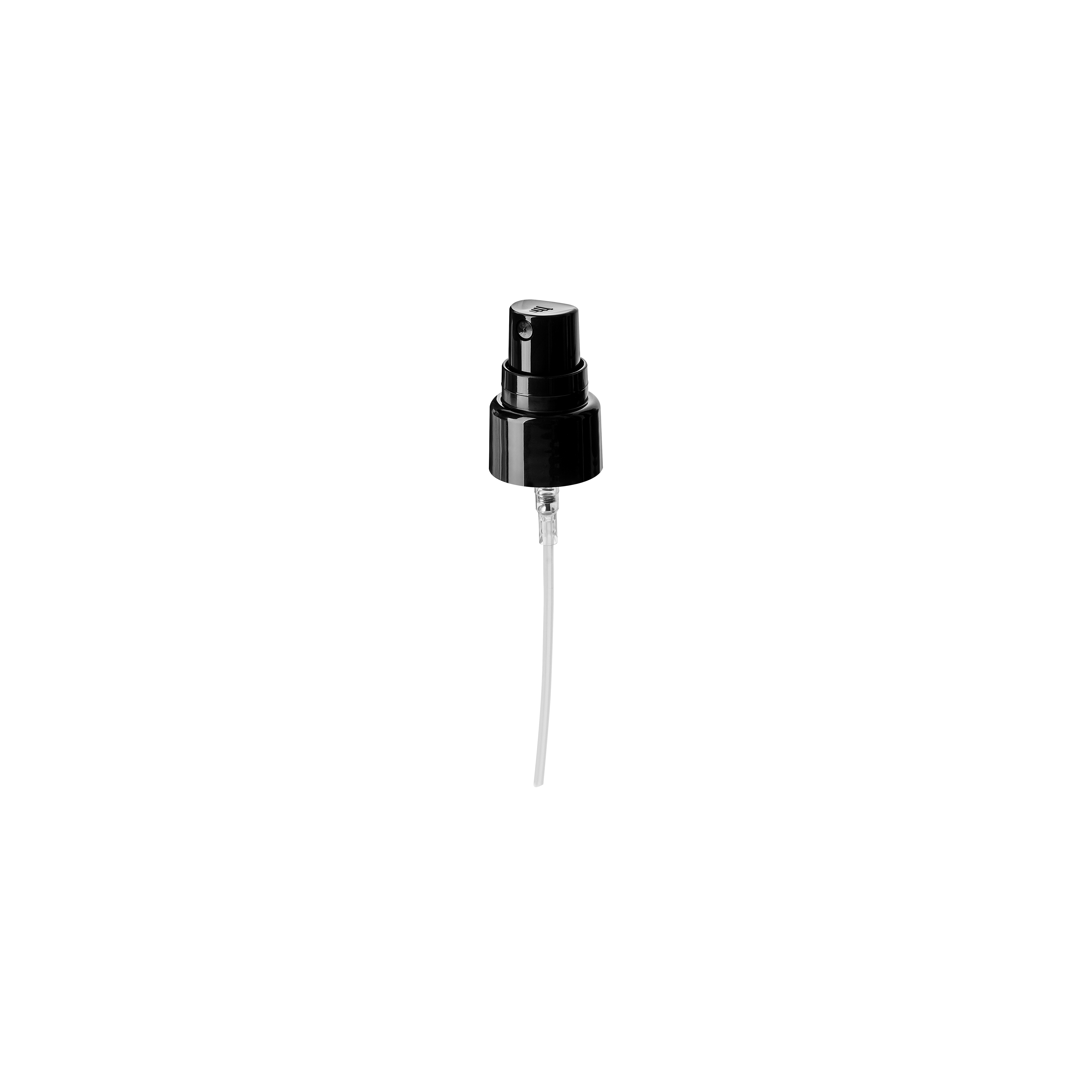 Mist sprayer Sinfonia 20/410, PP, black, glossy, dose 0.10ml, black overcap (DA Allure 30) Mist sprayer Sinfonia 20/410, PP, black, glossy, dose 0.10ml, black overcap (DA Allure 30)