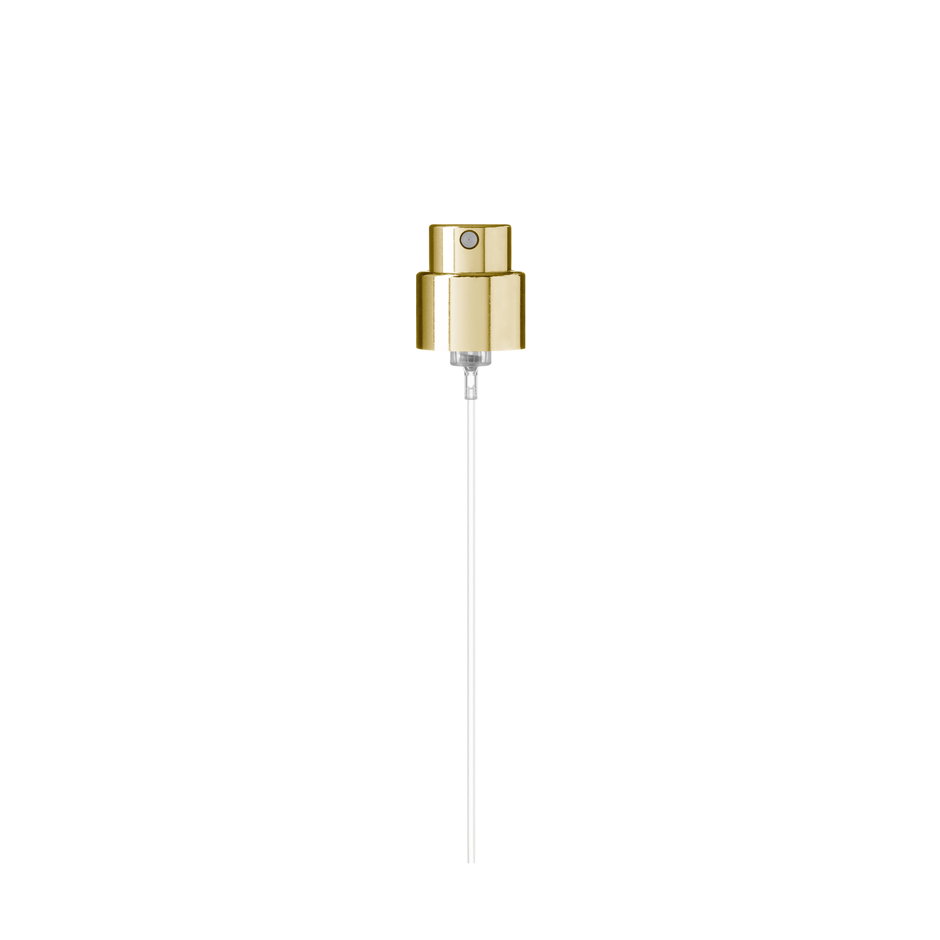 Spray cap VP4 18/400, aluminum, glossy gold, dose 0.07ml (Azalea 30)