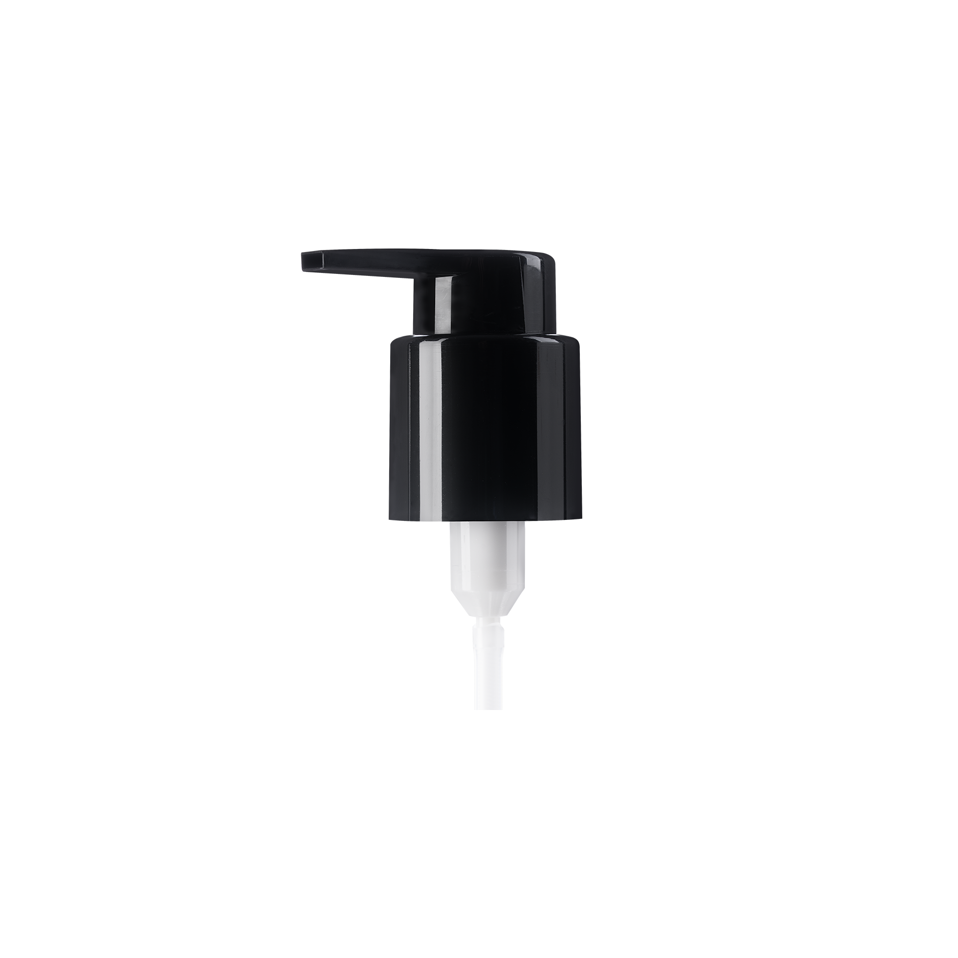 Lotion pump Extended Nozzle 24/410, PP, black, smooth, dose 0.50ml, security clip (Laurel/Luna 200) Lotion pump Extended Nozzle 24/410, PP, black, smooth, dose 0.50ml, security clip (Laurel/Luna 200)