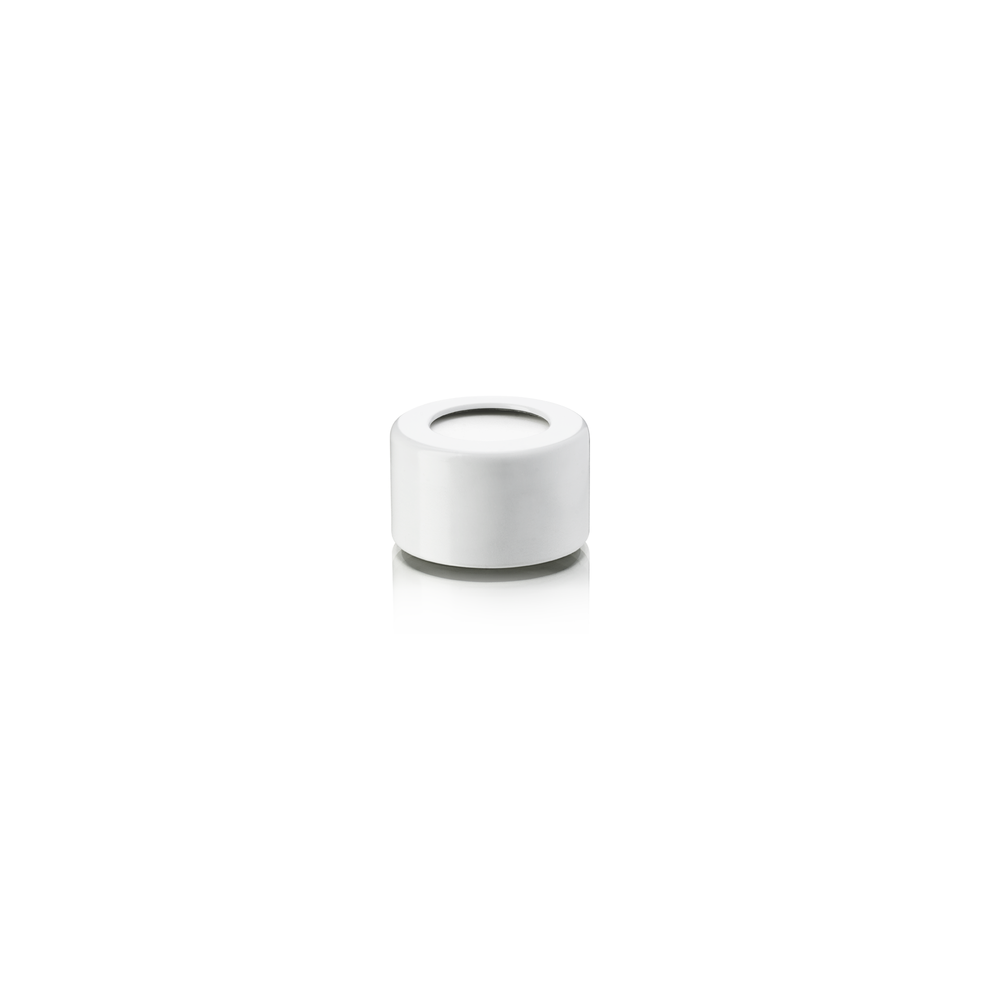 Diffuser cap Clio 295, 28/410, aluminium, white, white inlay Diffuser cap Clio 295, 28/410, aluminium, white, white inlay