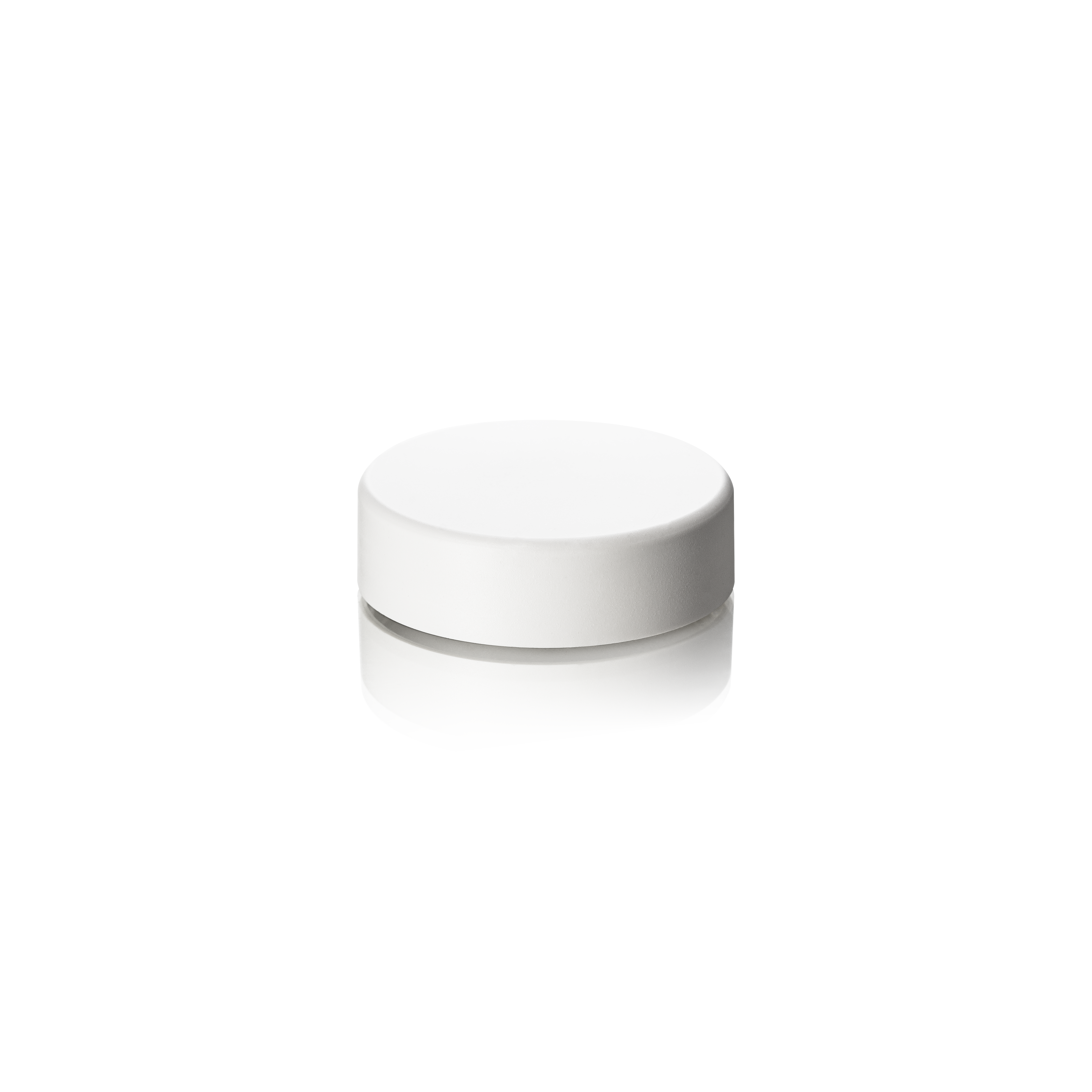 Lid Modern 47 special, PCR, white, matte finish, white inlay (Aspen 30) Lid Modern 47 special, PCR, white, matte finish, white inlay (Aspen 30)