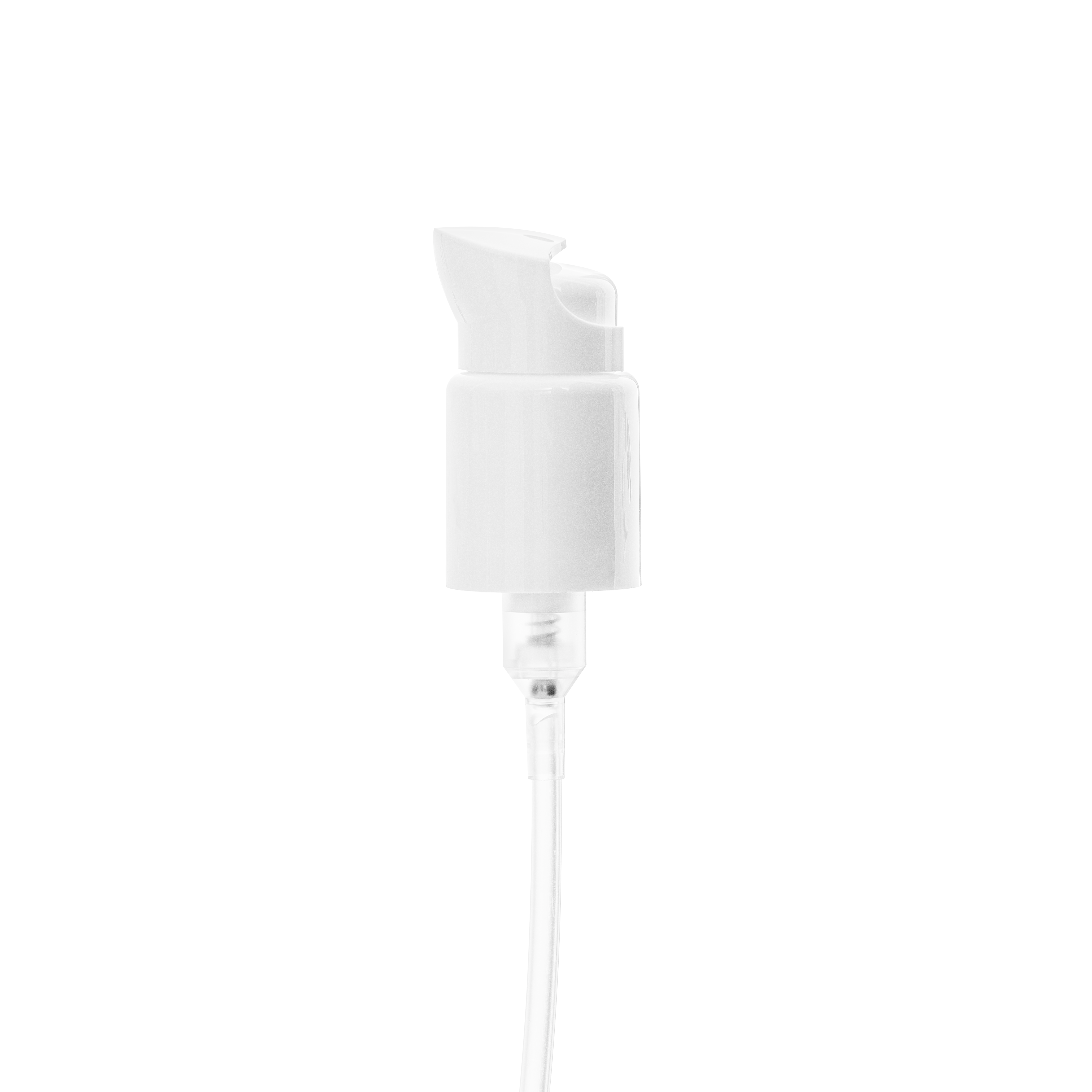 Lotion pump Metropolitan 24/410, PP, white, dose 0.50ml, white security clip (Willow 50)