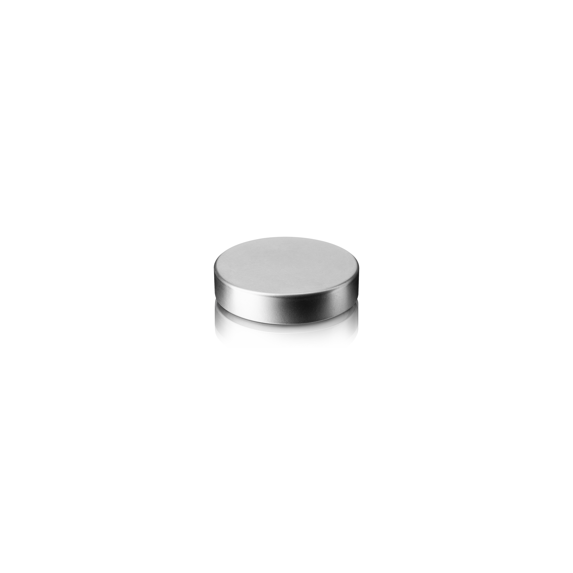 Screw cap Clio 500, 45/400, tinplate, silver, white inlay (Juniper 150/200/250) Screw cap Clio 500, 45/400, tinplate, silver, white inlay (Juniper 150/200/250)