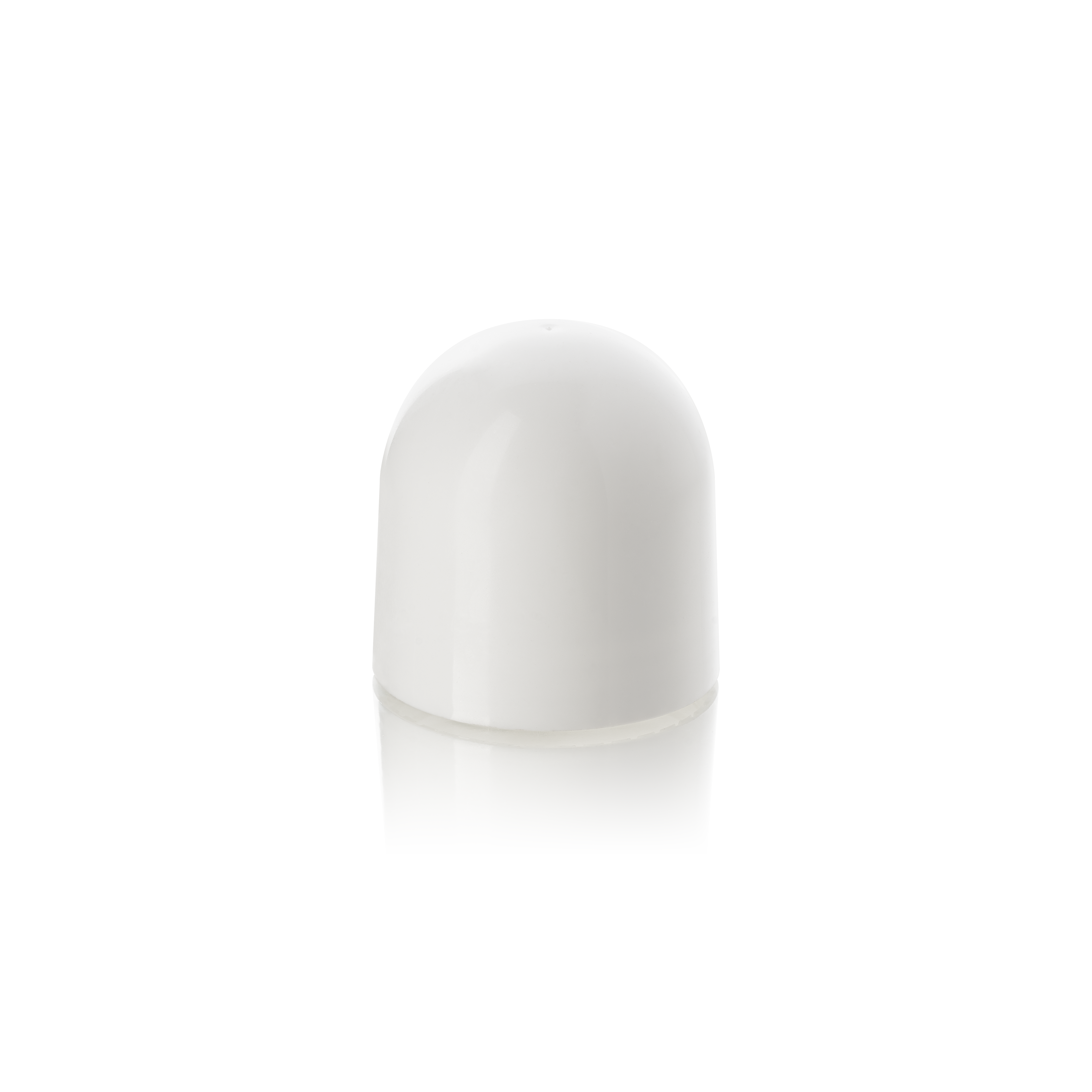 Screw cap, Classic, 45mm, PP, white, glossy finish for roll-on bottle (Clementine 75) Screw cap, Classic, 45mm, PP, white, glossy finish for roll-on bottle (Clementine 75)