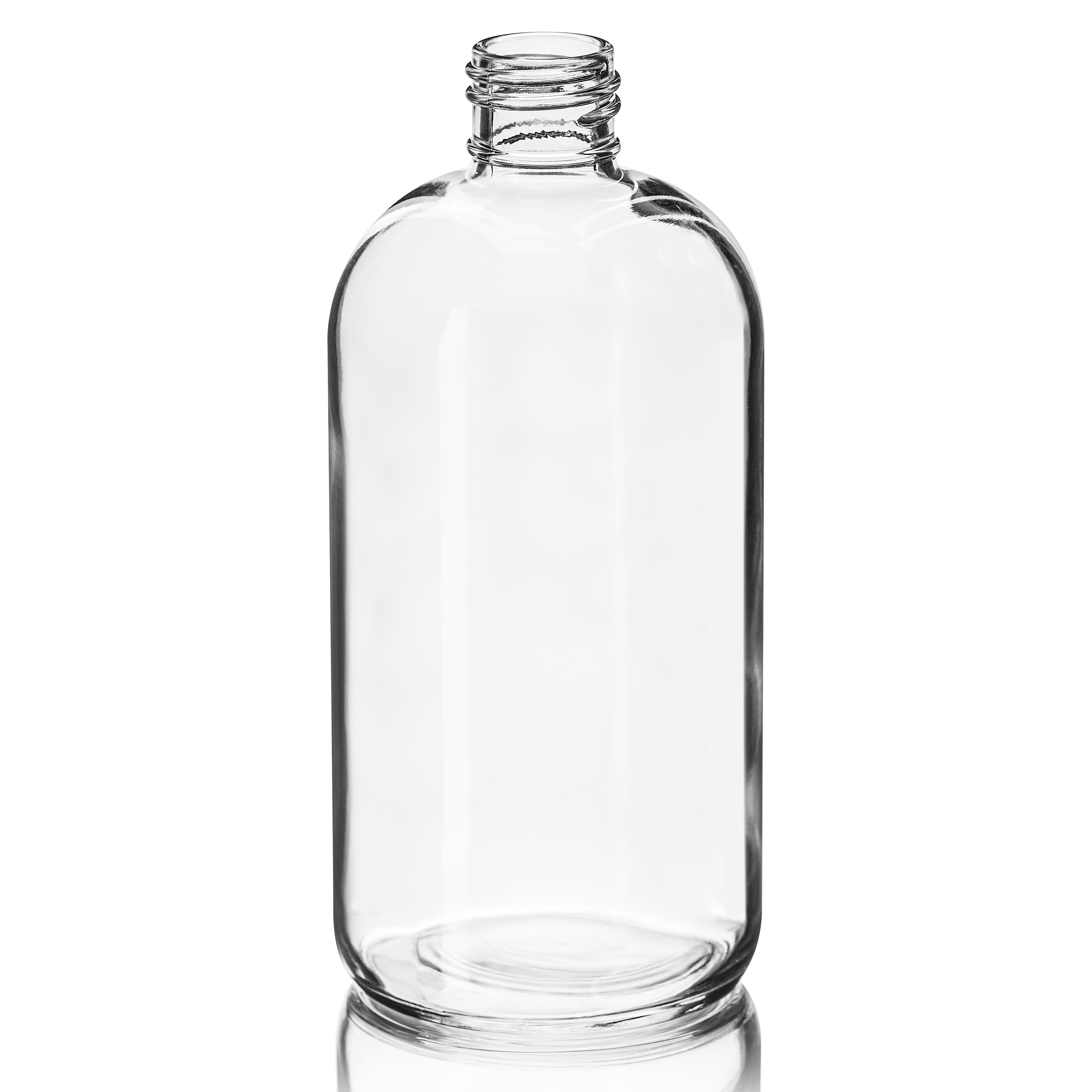 Cosmetic bottle Linden Light Weight 500ml, 28/410, Flint.