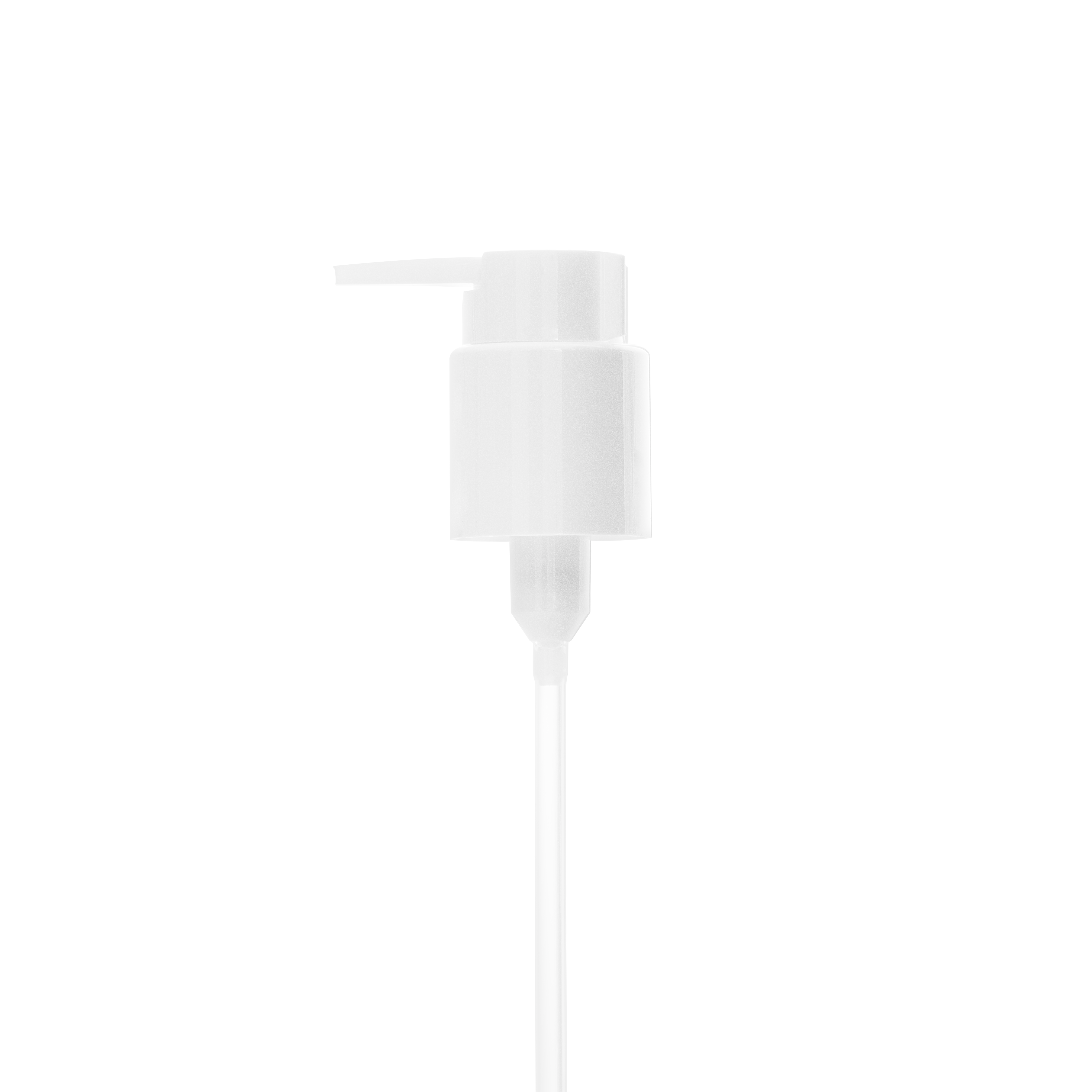 Lotion pump Extended Nozzle 24/410, PP, white, smooth, dose 0.50ml, security clip (Willow 100) Lotion pump Extended Nozzle 24/410, PP, white, smooth, dose 0.50ml, security clip (Willow 100)