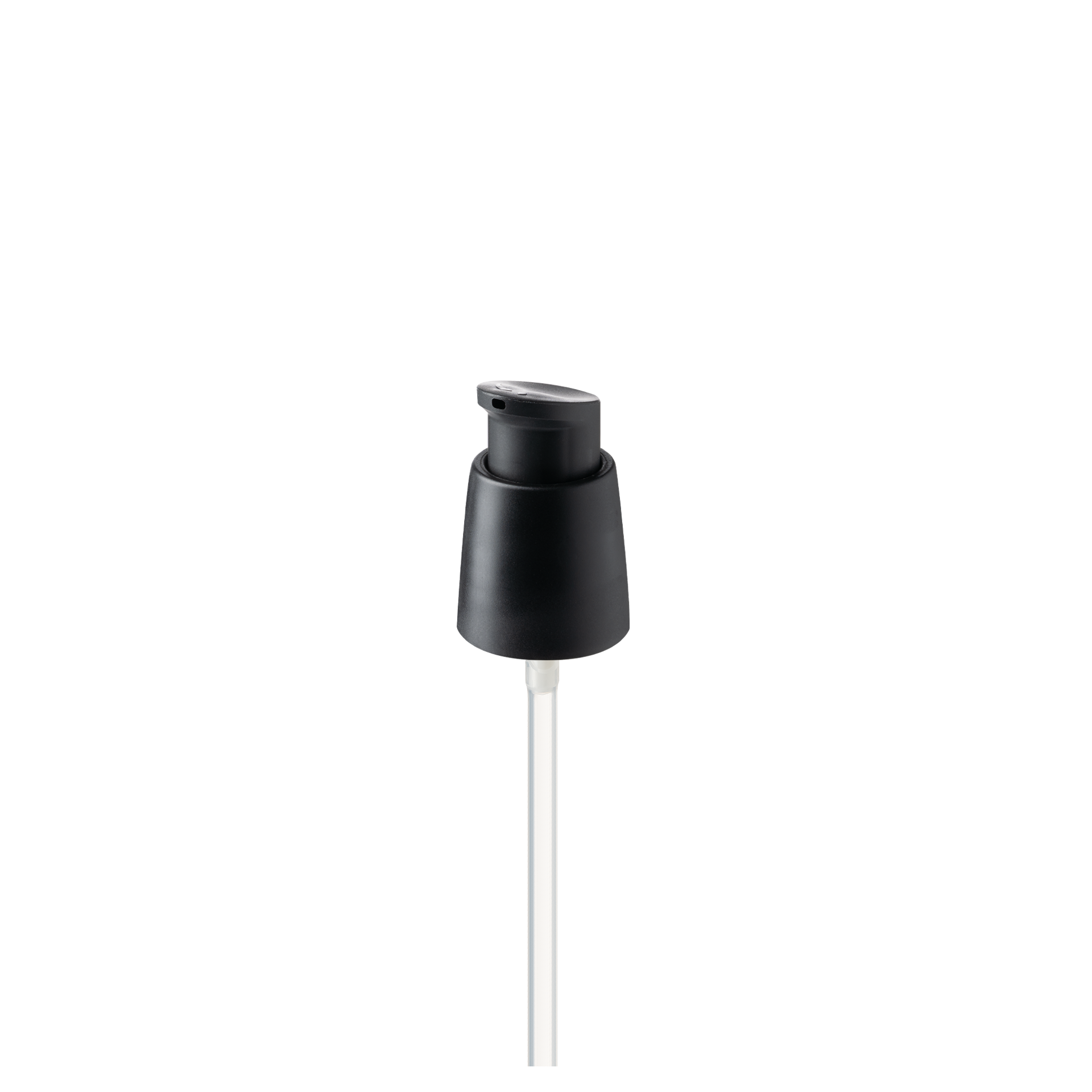 Lotion pump Cremosa 20/410, PP, black, matte, dose 0.15ml, twist-lock (FBOC: 117 mm)