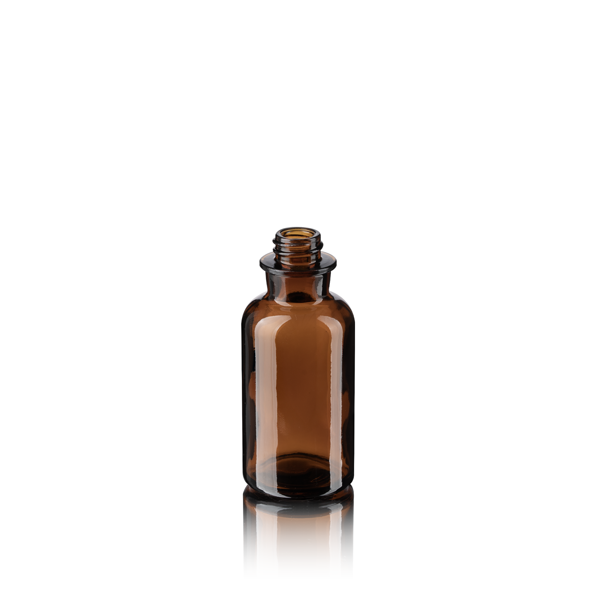 Cosmetic bottle Magister 50ml, 18/400, Amber Brown
