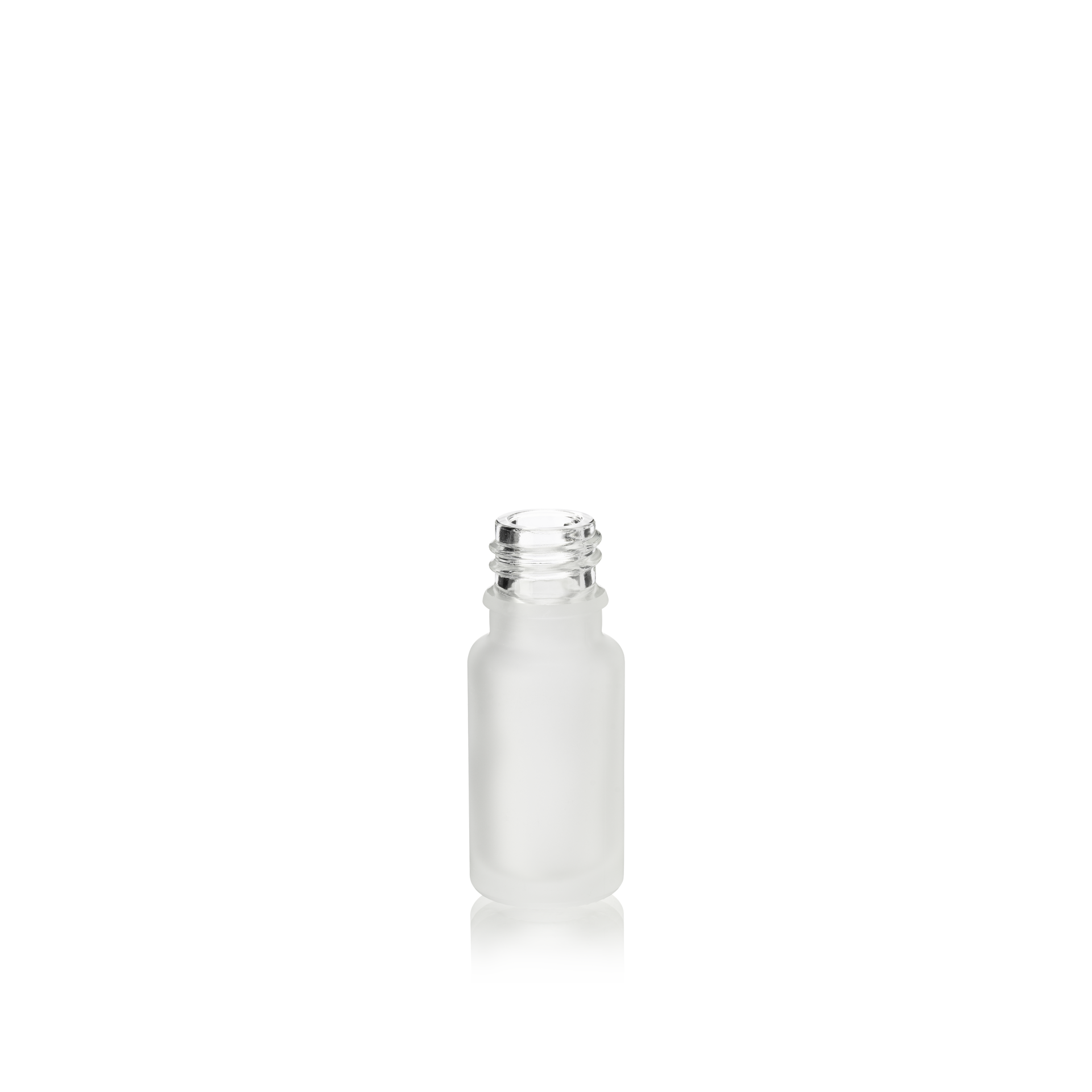 Dropper bottle Ginger 10ml, DIN18, Flint, acid frosted Dropper bottle Ginger 10ml, DIN18, Flint, acid frosted