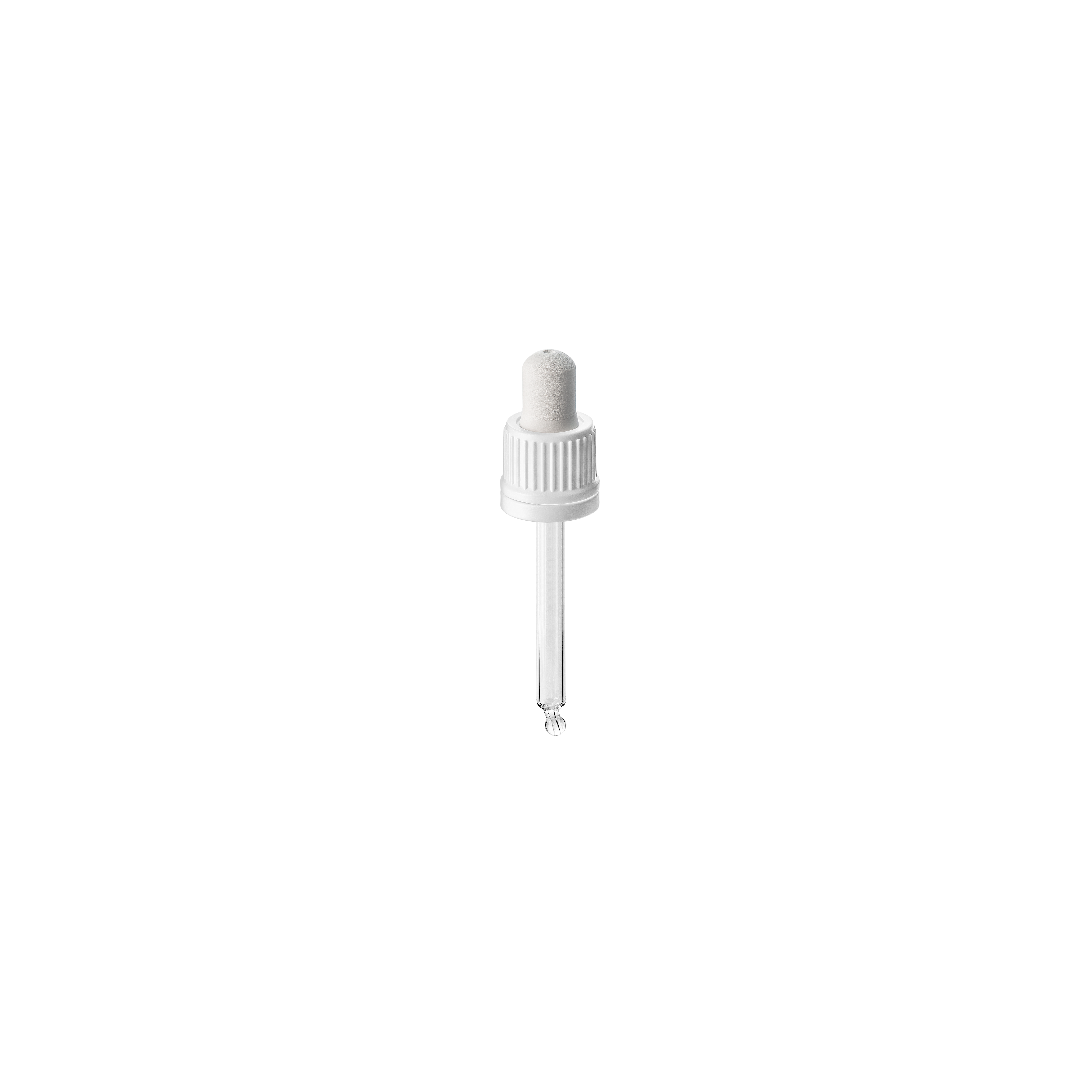 Pipette tamper evident DIN18, II, PP, white, ribbed, bulb NBR 0.7ml, bent ball tip (Ginger 30) Pipette tamper evident DIN18, II, PP, white, ribbed, bulb NBR 0.7ml, bent ball tip (Ginger 30)