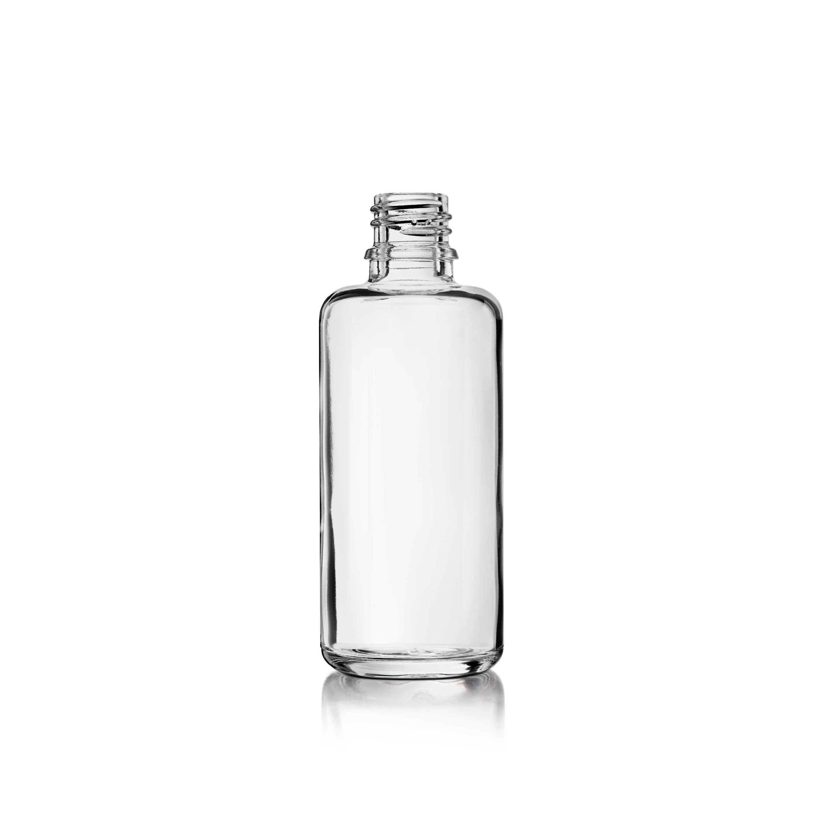 Dropper bottle Jasmine 60ml, DIN18, anti rotation nocks, light weight, Flint Dropper bottle Jasmine 60ml, DIN18, anti rotation nocks, light weight, Flint