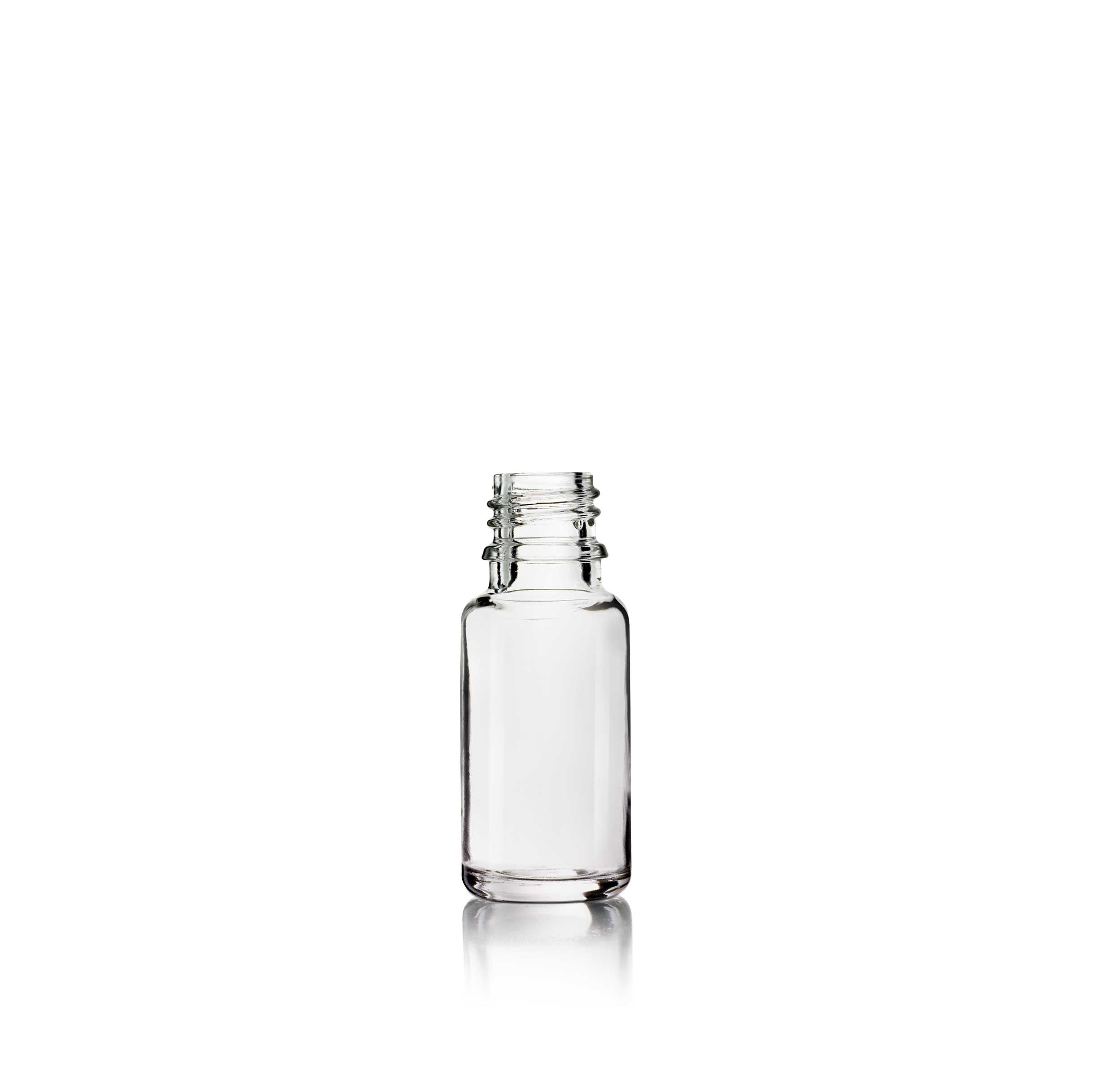 Dropper bottle Jasmine 15ml, DIN18, anti rotation nocks, light weight, Flint Dropper bottle Jasmine 15ml, DIN18, anti rotation nocks, light weight, Flint