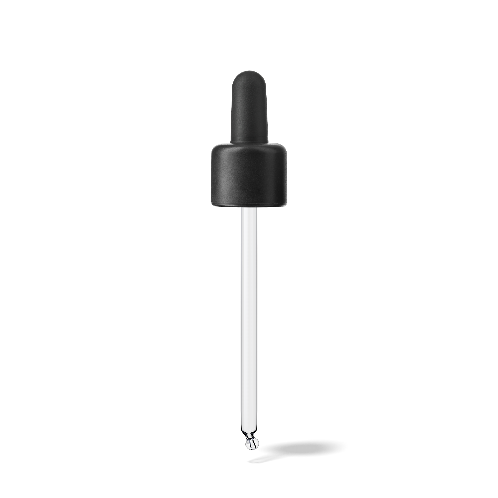 Pipette D06 black smooth, D18, TE-b, Bulb TPEs-b 1.0, Tip bent ball 1.0, ORI60-111/GIN100 Pipette D06 black smooth, D18, TE-b, Bulb TPEs-b 1.0, Tip bent ball 1.0, ORI60-111/GIN100