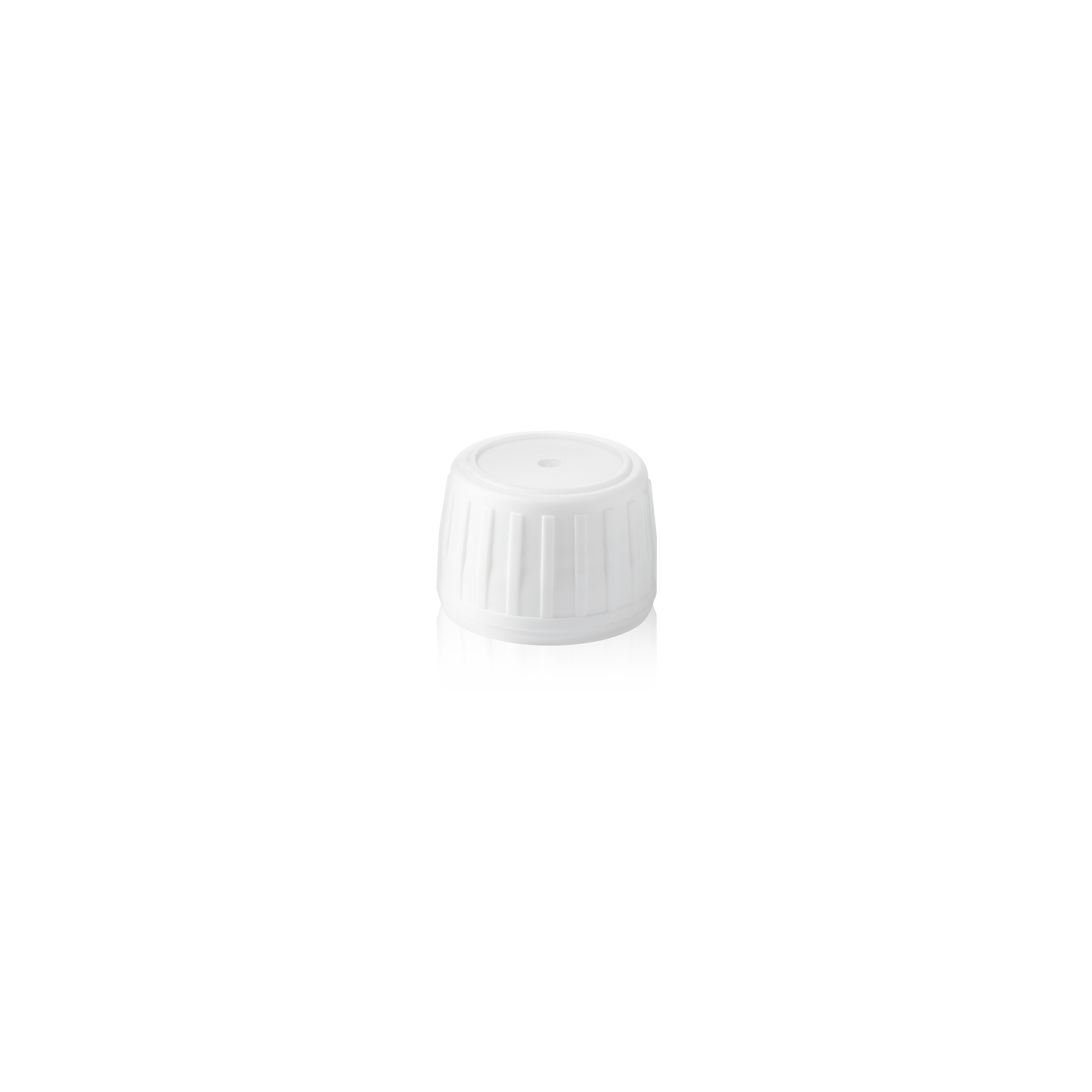 Screw cap tamper-evident PP28, III, PP, white, white PE inlay (Thyme)