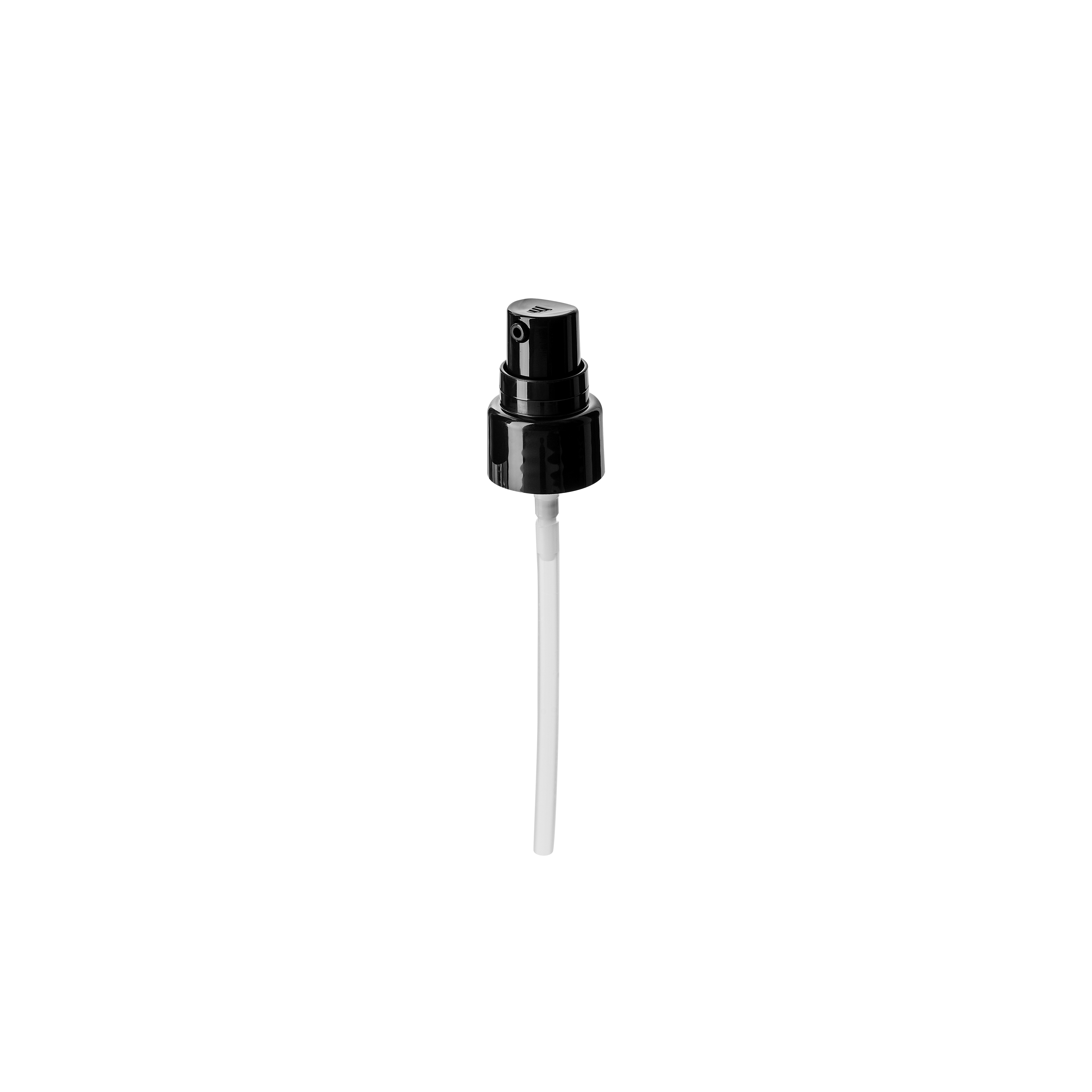 Lotion pump Sinfonia 20/410, PP, black, glossy, dose 0.10ml, black overcap (DA Allure 30) Lotion pump Sinfonia 20/410, PP, black, glossy, dose 0.10ml, black overcap (DA Allure 30)