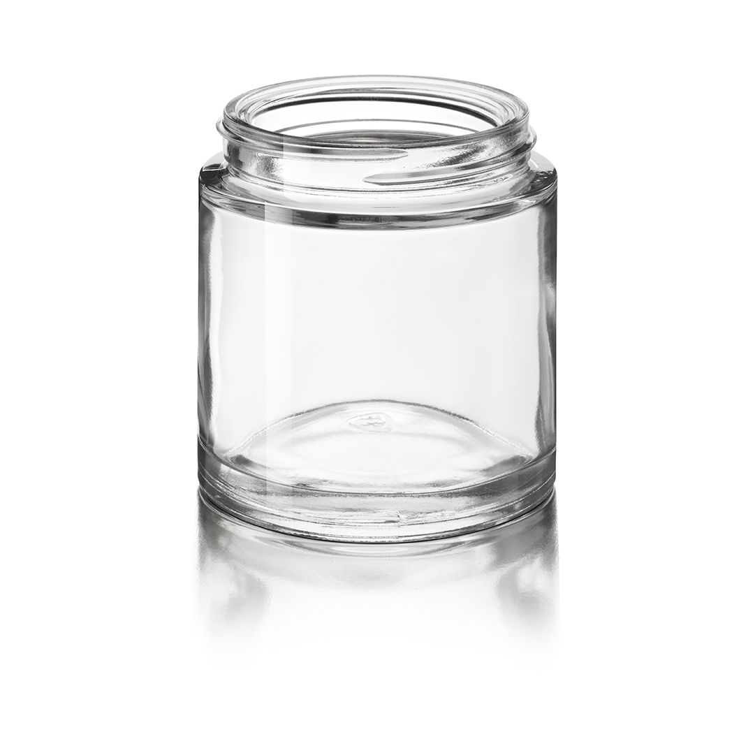 Cosmetic jar Olive 100ml, 58/400, Flint