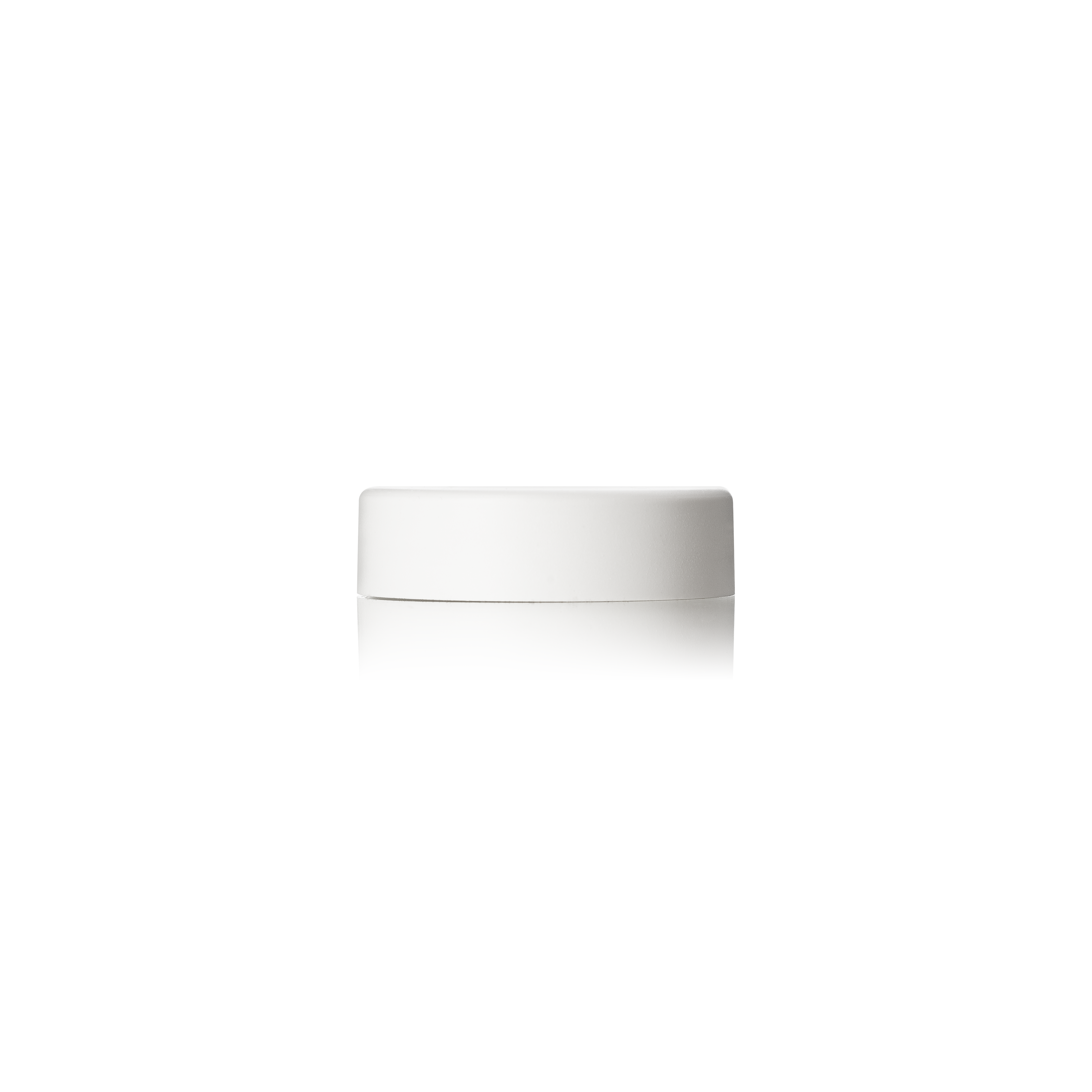Lid Modern 47 special, PCR, white, matte finish, white inlay (Aspen 30)