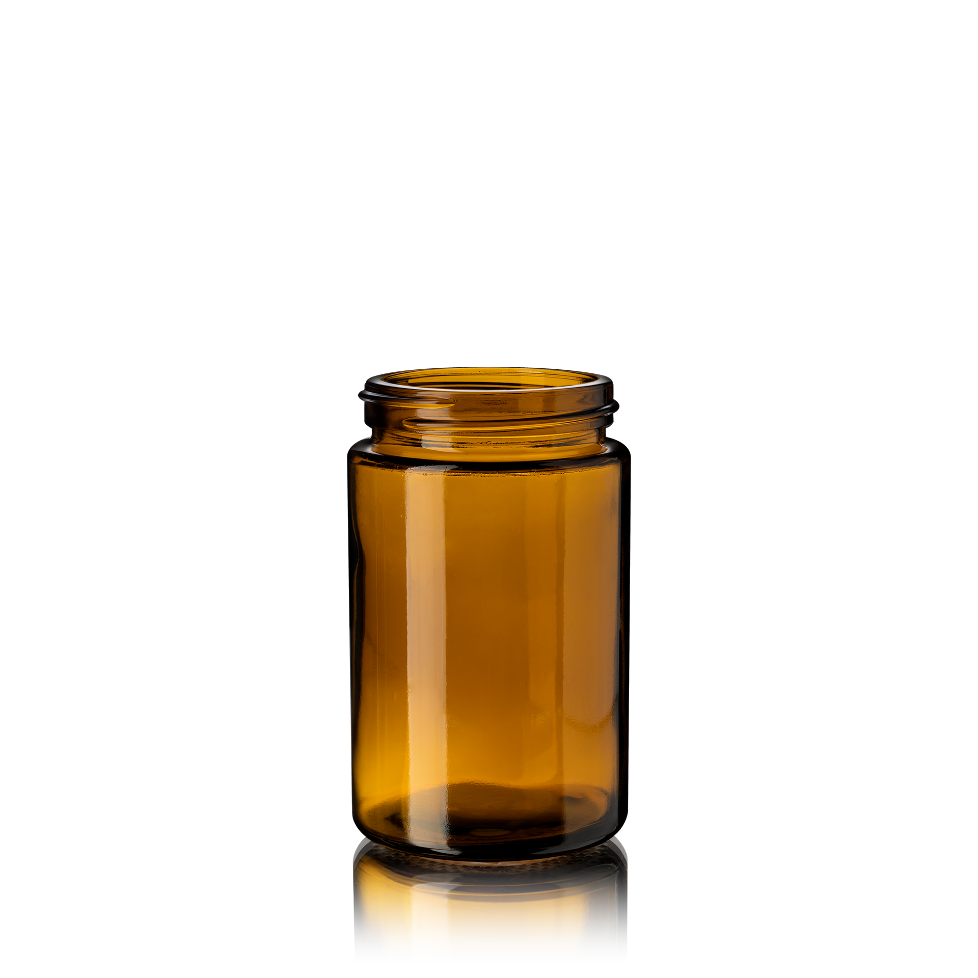 Wide neck jar Viola 150ml, 53/400, Amber Wide neck jar Viola 150ml, 53/400, Amber