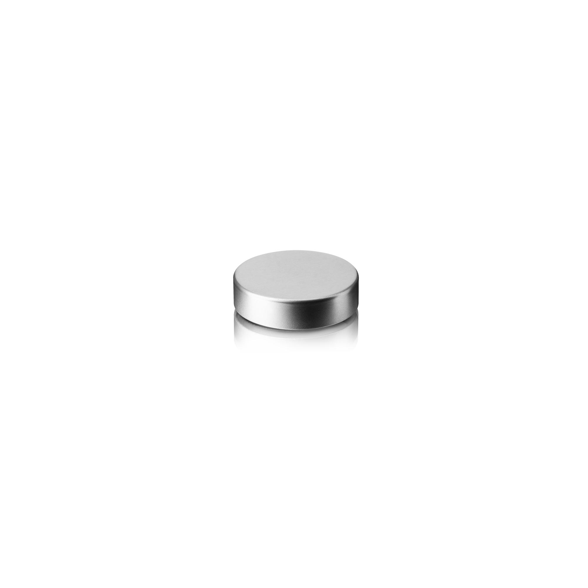 Screw cap Clio 500, 38/400, tinplate, silver, white inlay (Juniper 100/120) Screw cap Clio 500, 38/400, tinplate, silver, white inlay (Juniper 100/120)