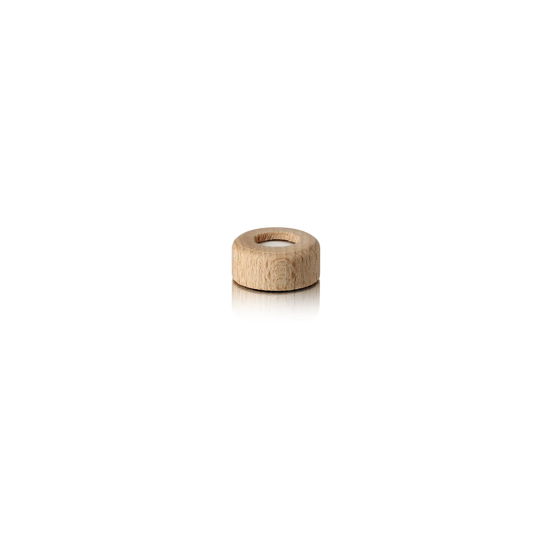 Diffuser screw cap, 22/400, beech wood, natural, white inlay (Magister 100 & 200) Diffuser screw cap, 22/400, beech wood, natural, white inlay (Magister 100 & 200)