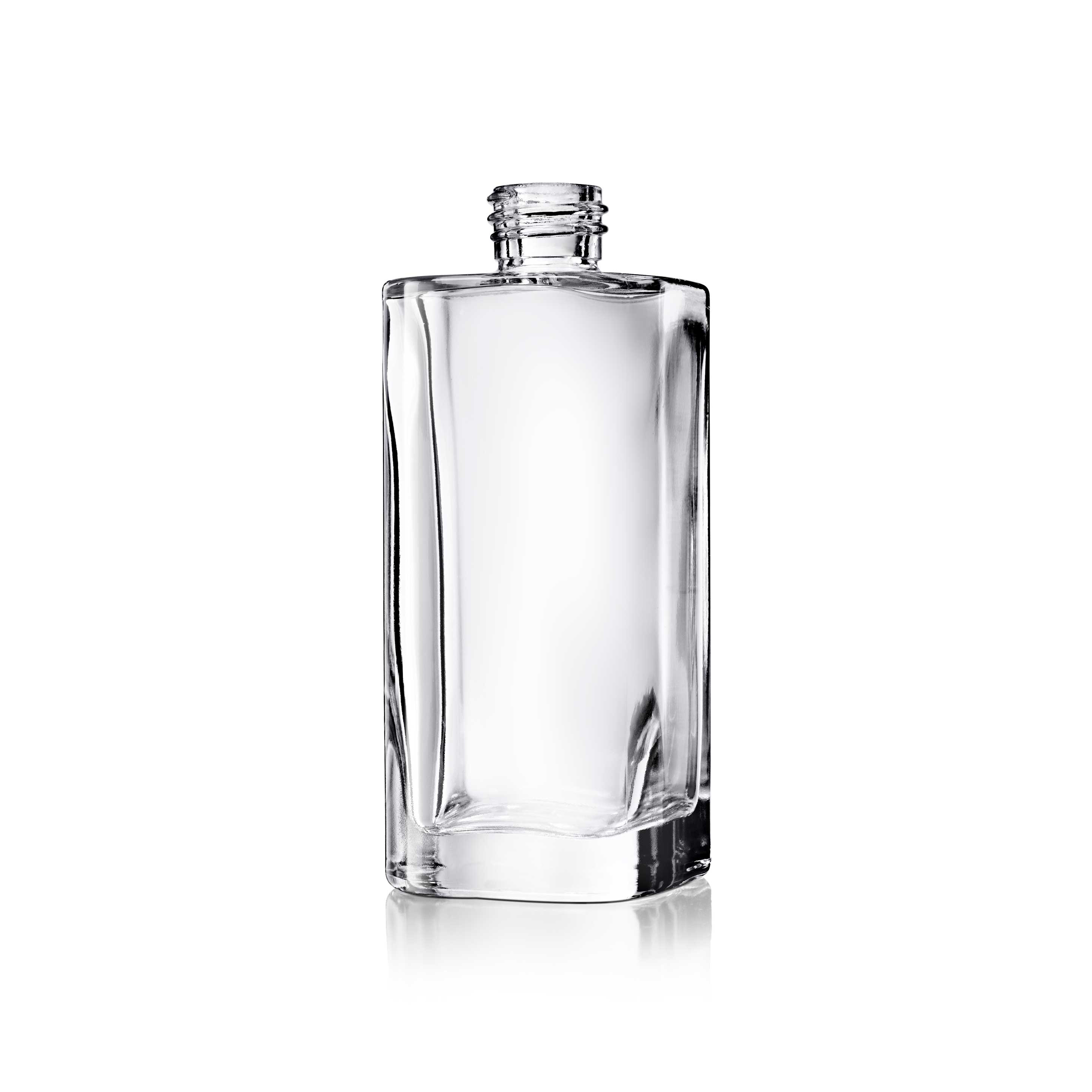 Cosmetic bottle Azalea 100ml, 20/410, square, Flint